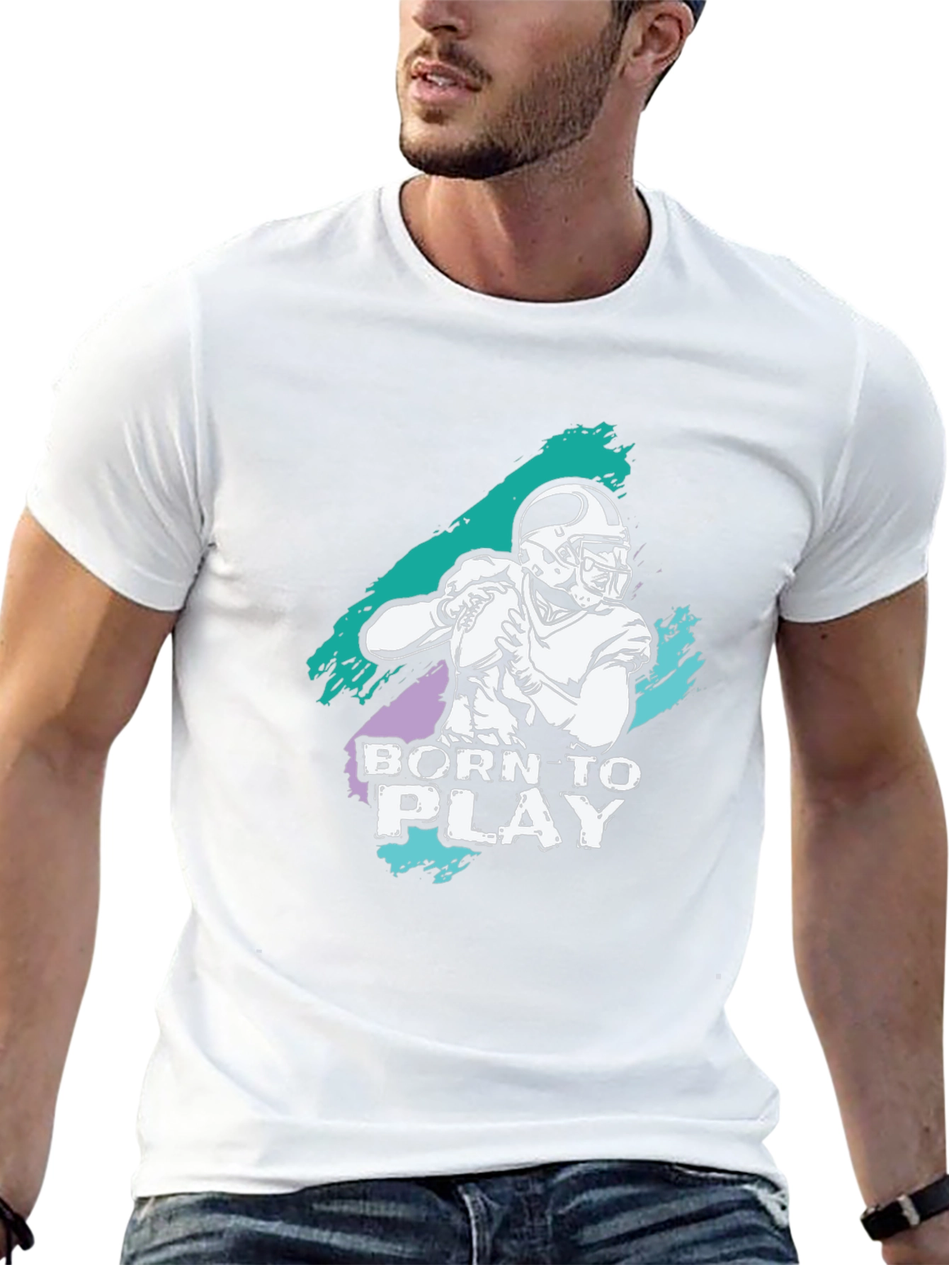 Born to Play Football T-Shirt