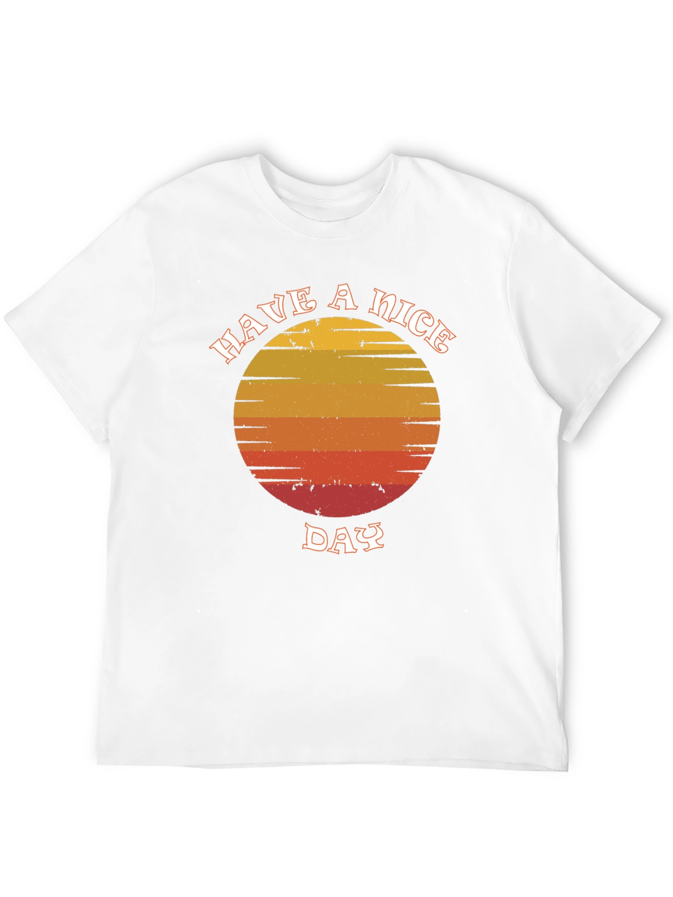 Retro Sunset Graphic T-Shirt - Have A Nice Day