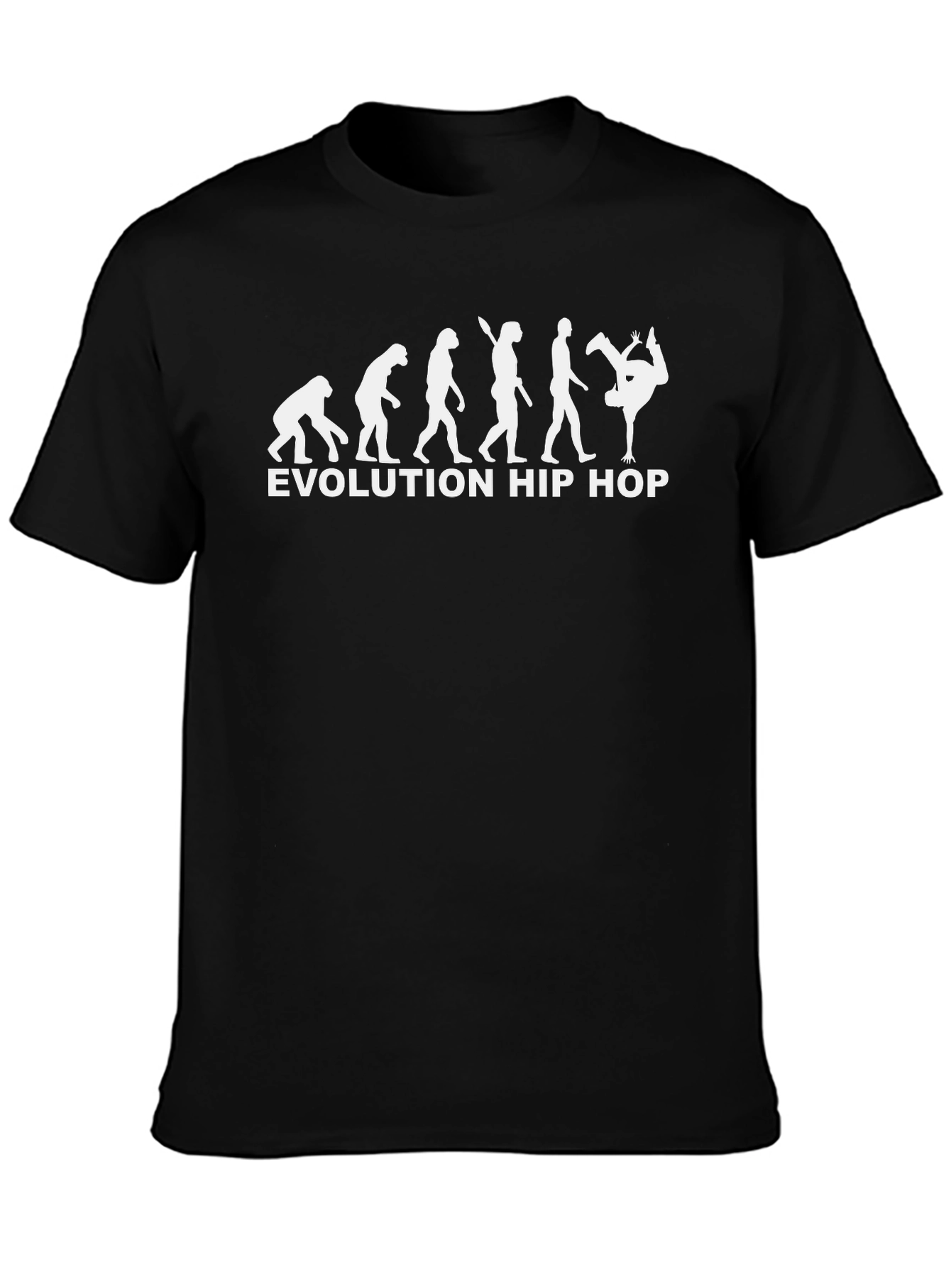 Evolution Hip Hop Graphic T-Shirt - Cool Design