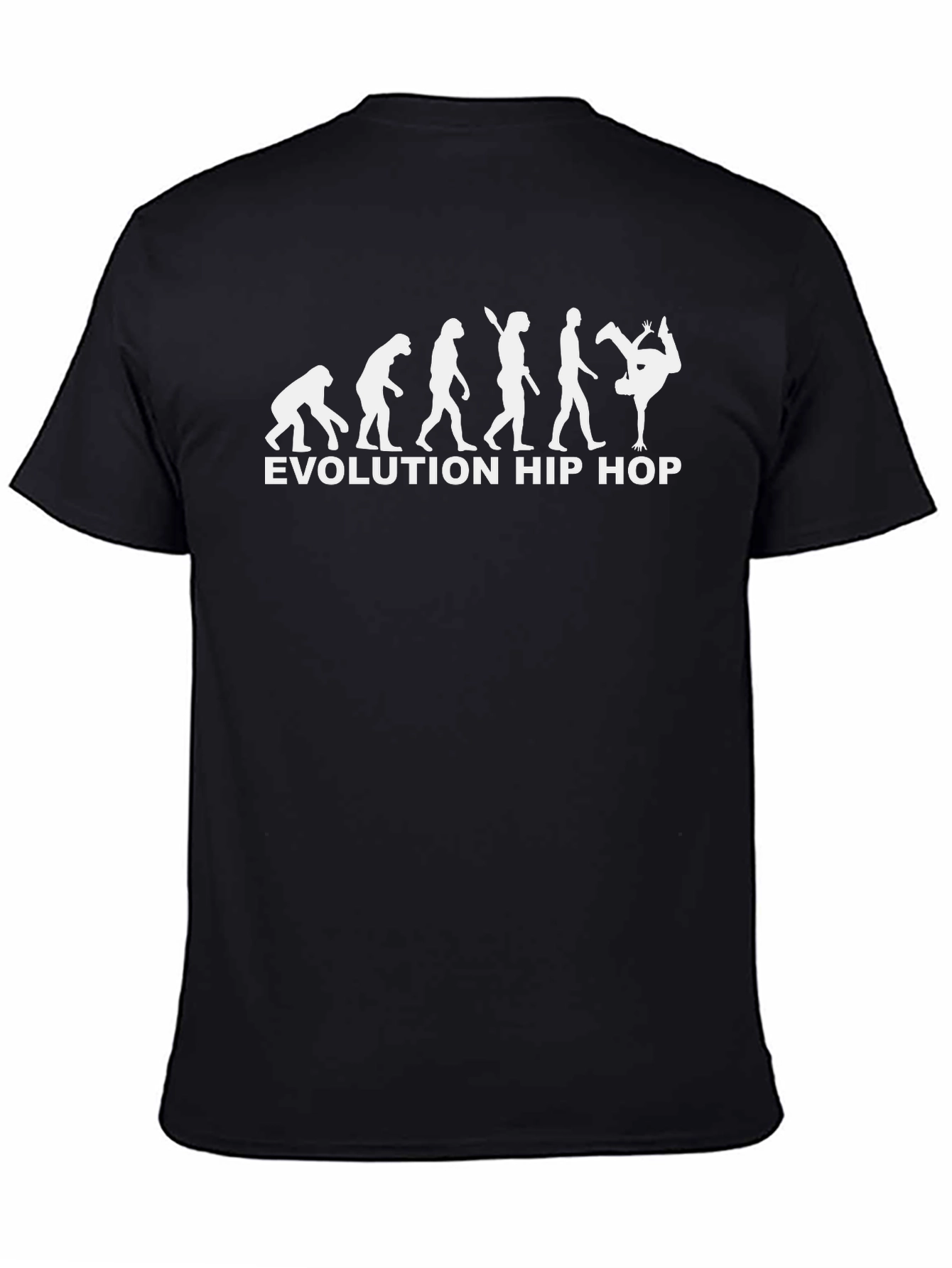 Evolution Hip Hop Graphic T-Shirt - Cool Design
