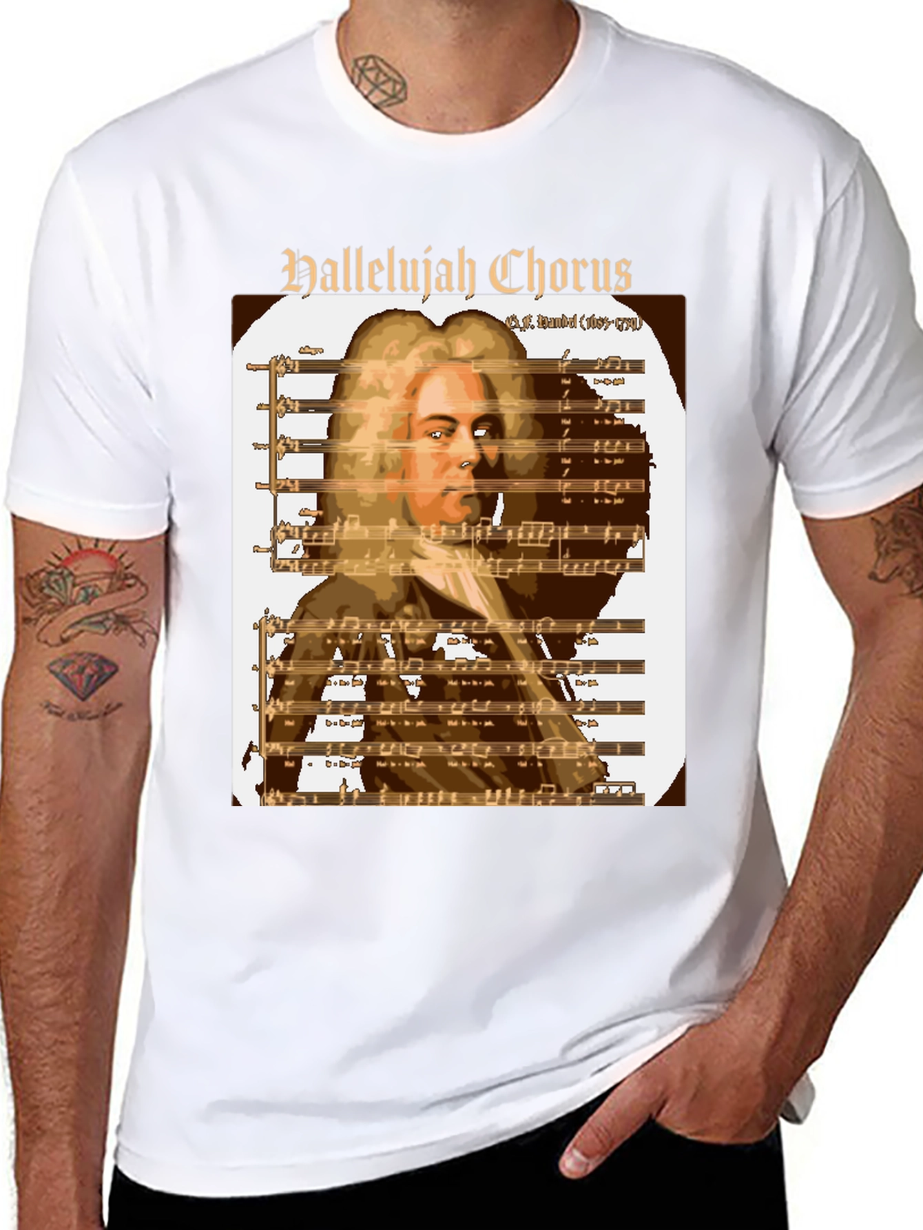 Hallelujah Chorus T-Shirt: Handel Music Tee