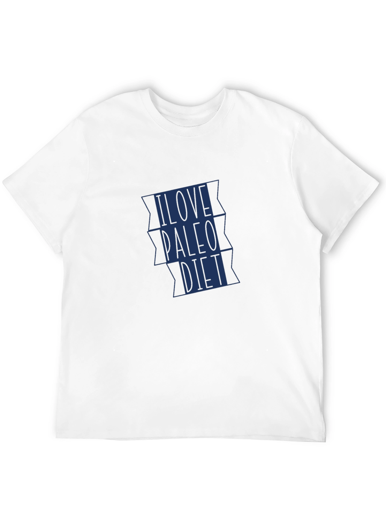 I Love Paleo Diet Black T-Shirt