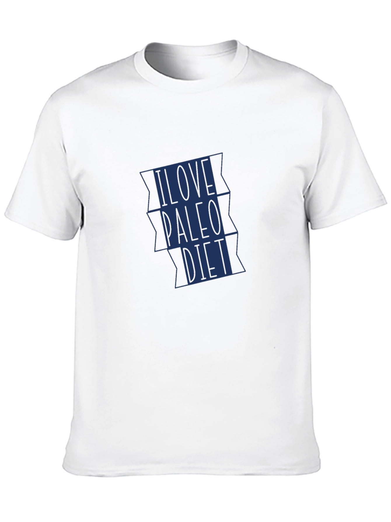 I Love Paleo Diet Black T-Shirt