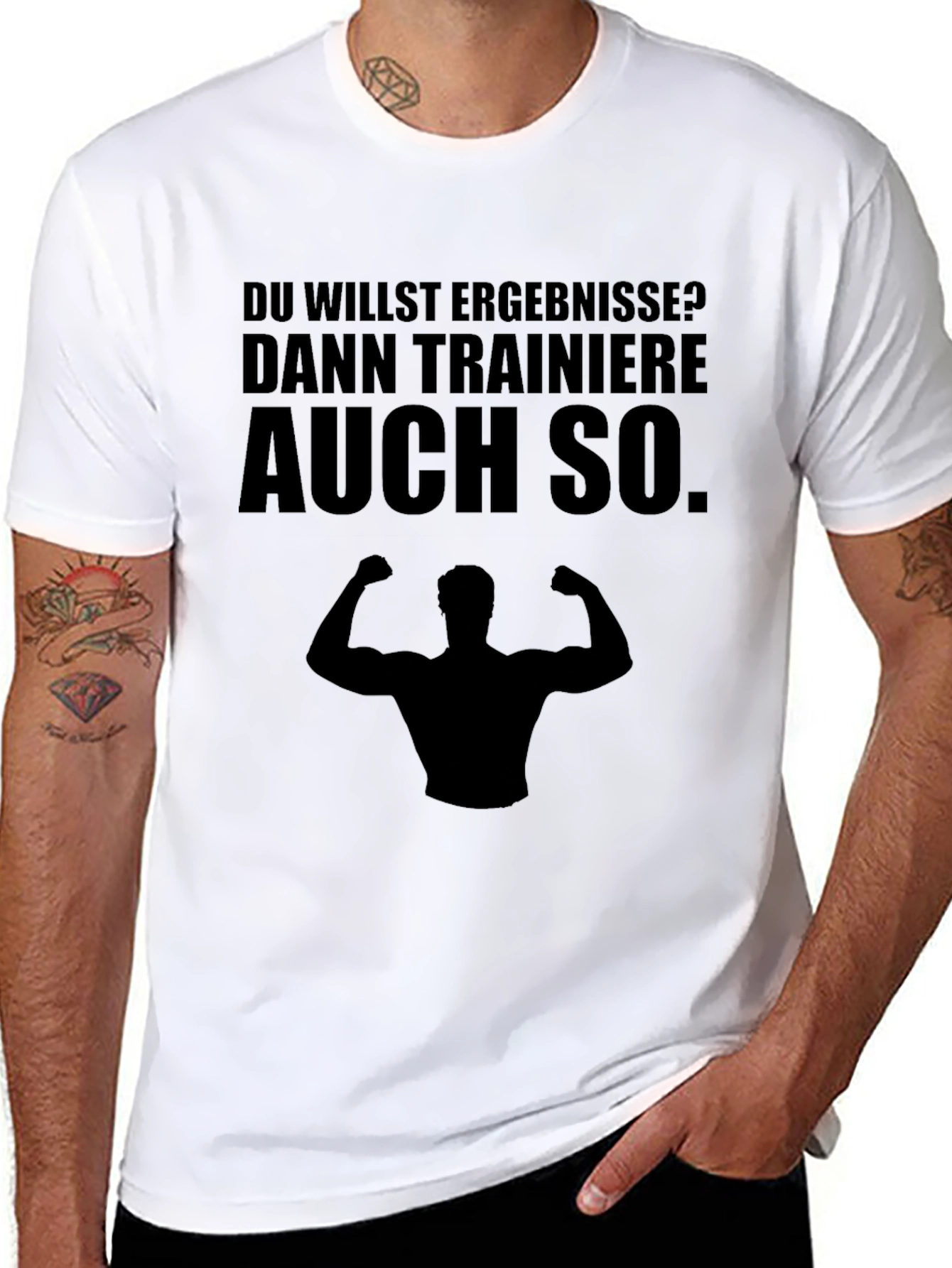 Train Hard Black T-Shirt
