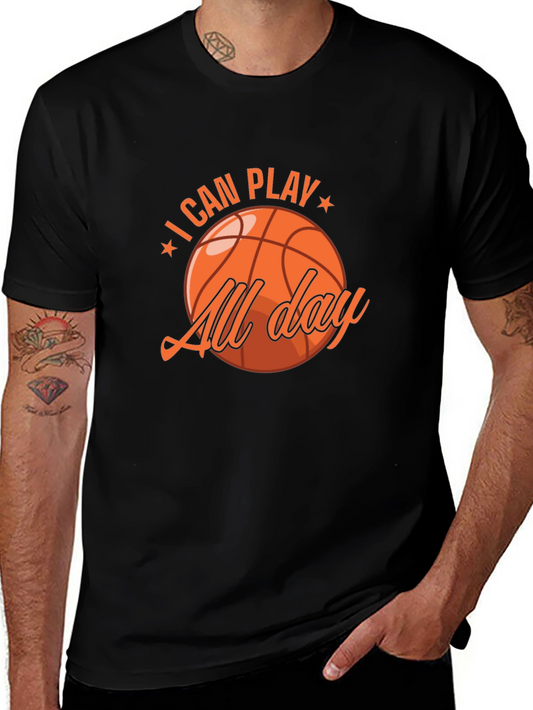 I Can Play All Day Basketball Graphic Tee