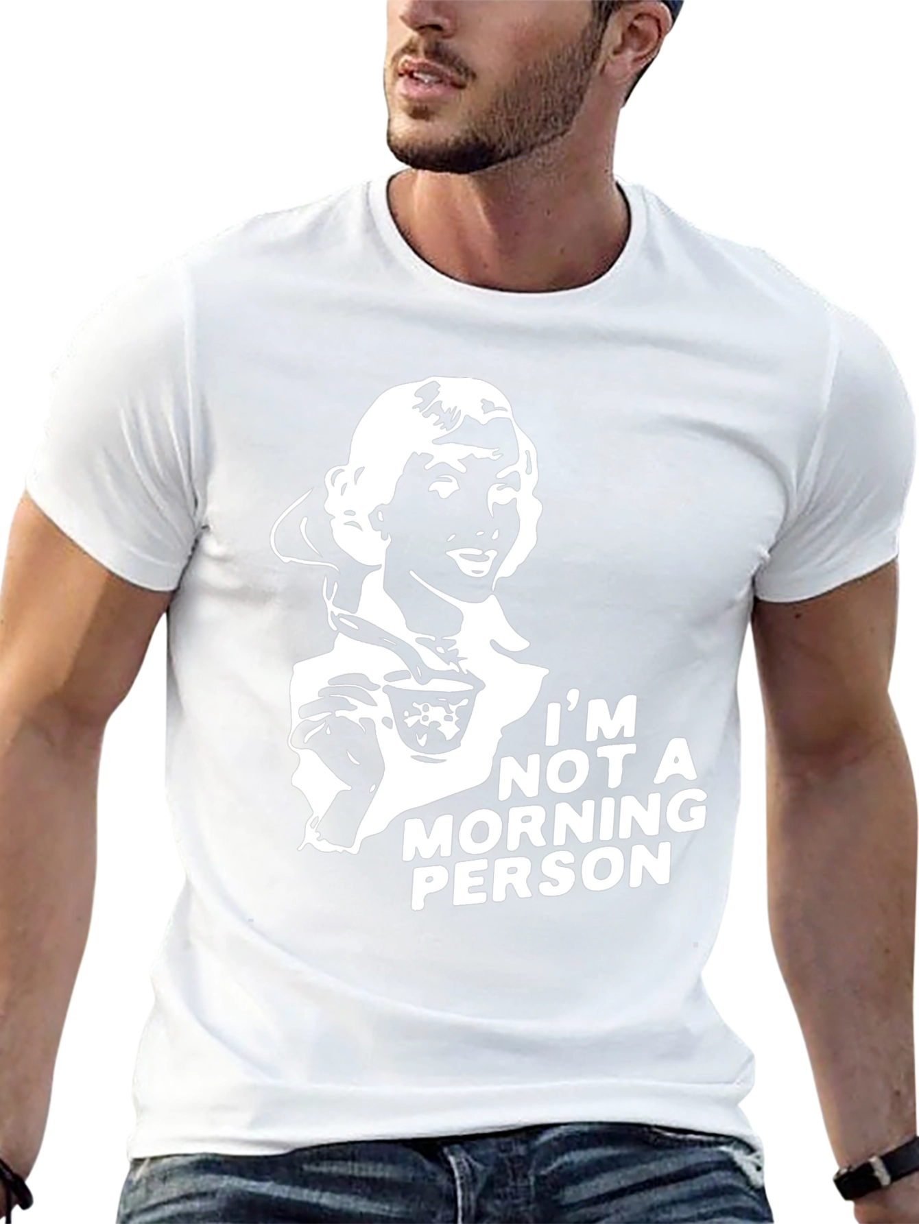Im Not a Morning Person Graphic T-Shirt
