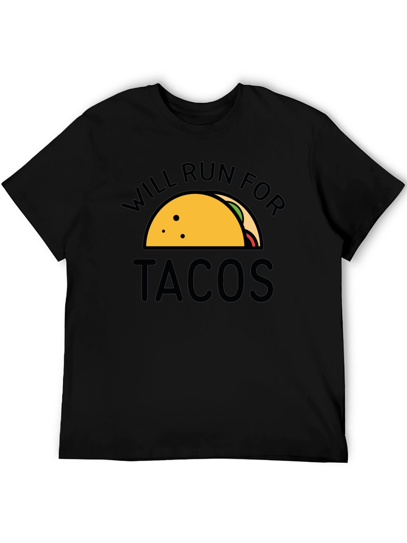 Will Run For Tacos Graphic Tee