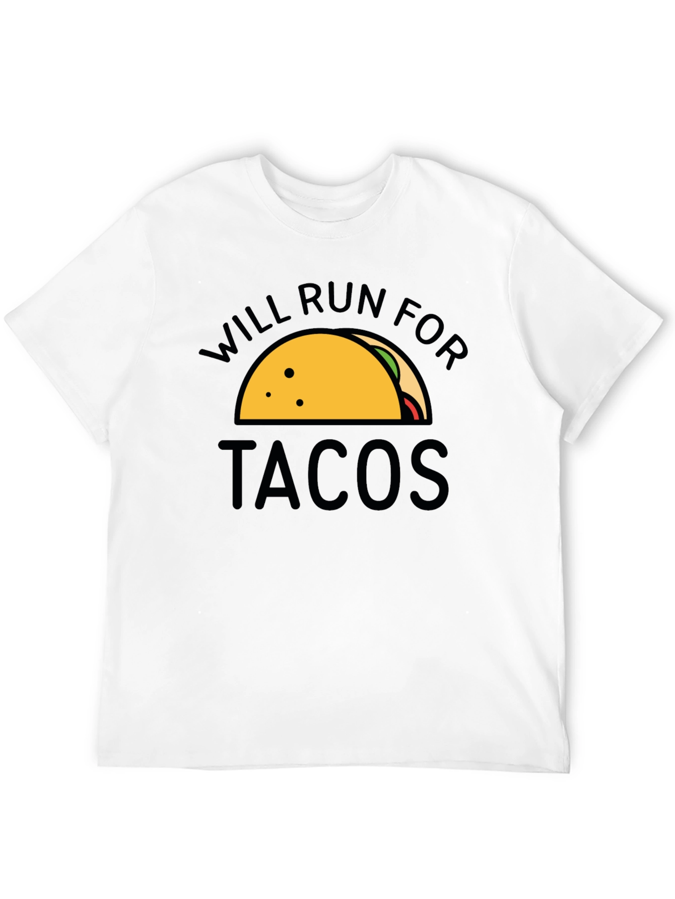 Will Run For Tacos Graphic Tee