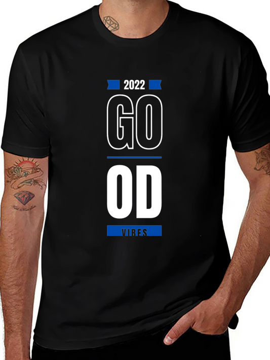 Good Vibes 2022 Graphic Tee - Black