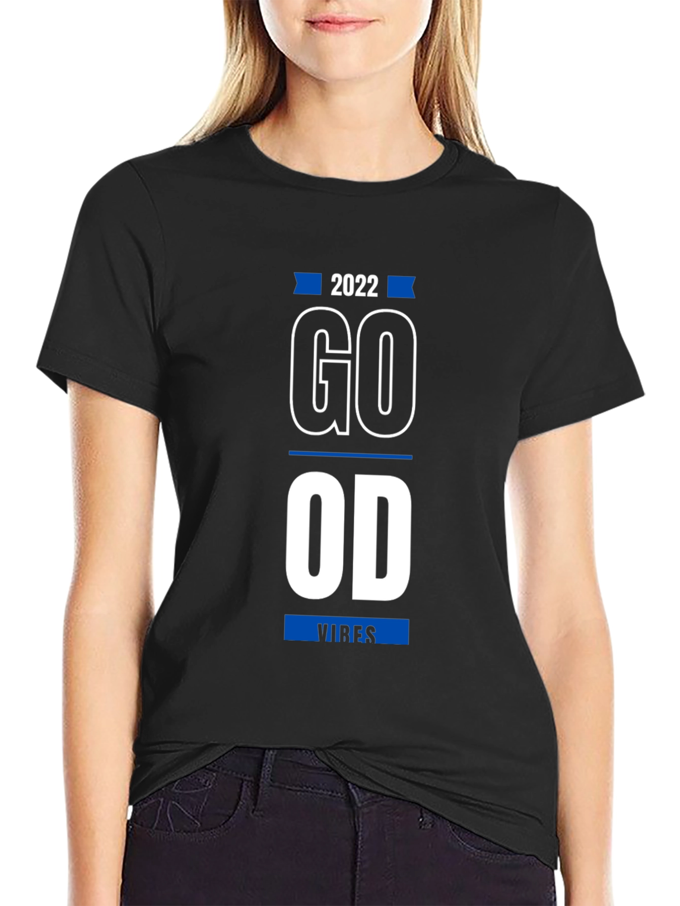 Good Vibes 2022 Graphic Tee - Black