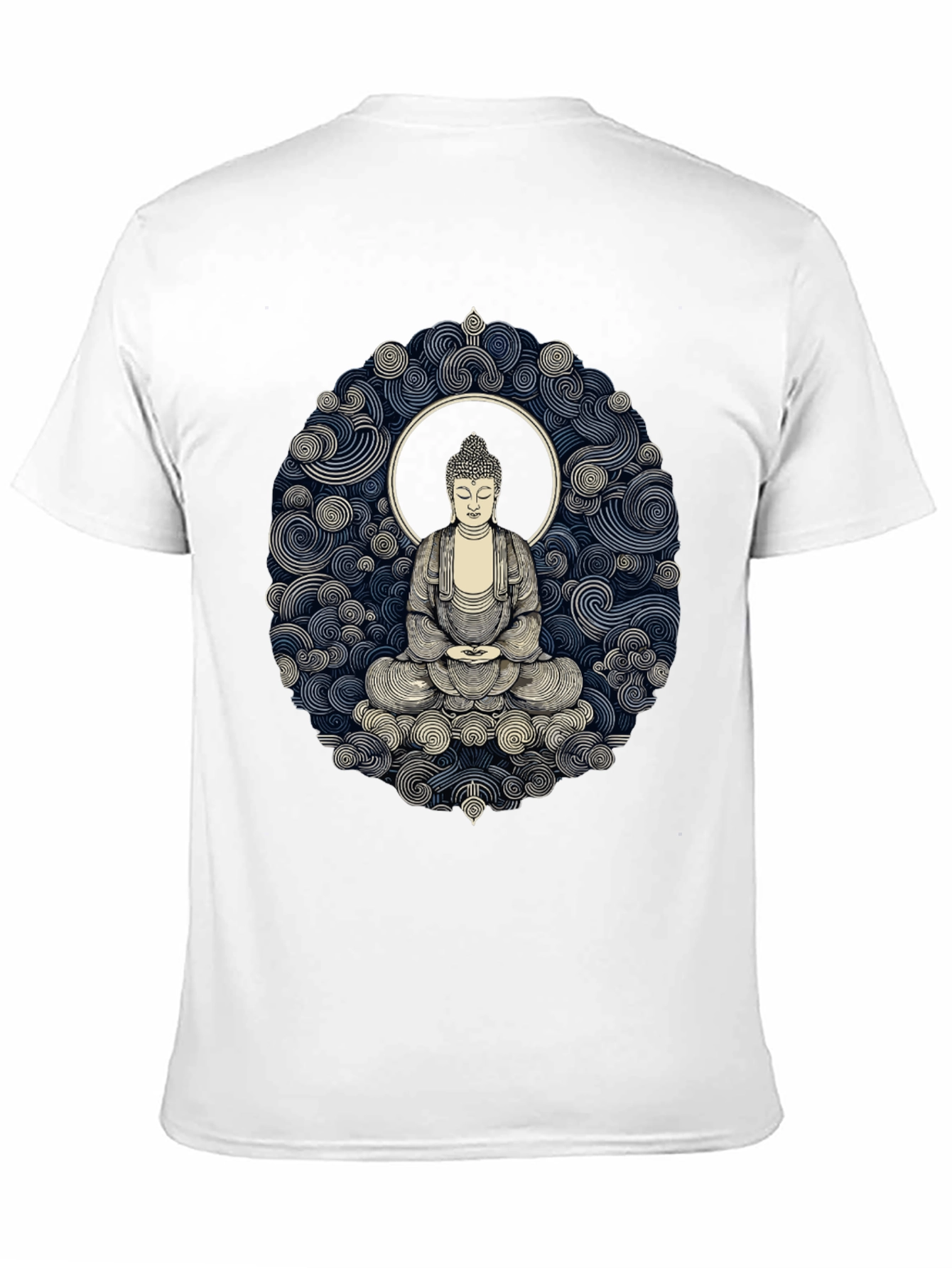 Buddha Graphic Black T-Shirt