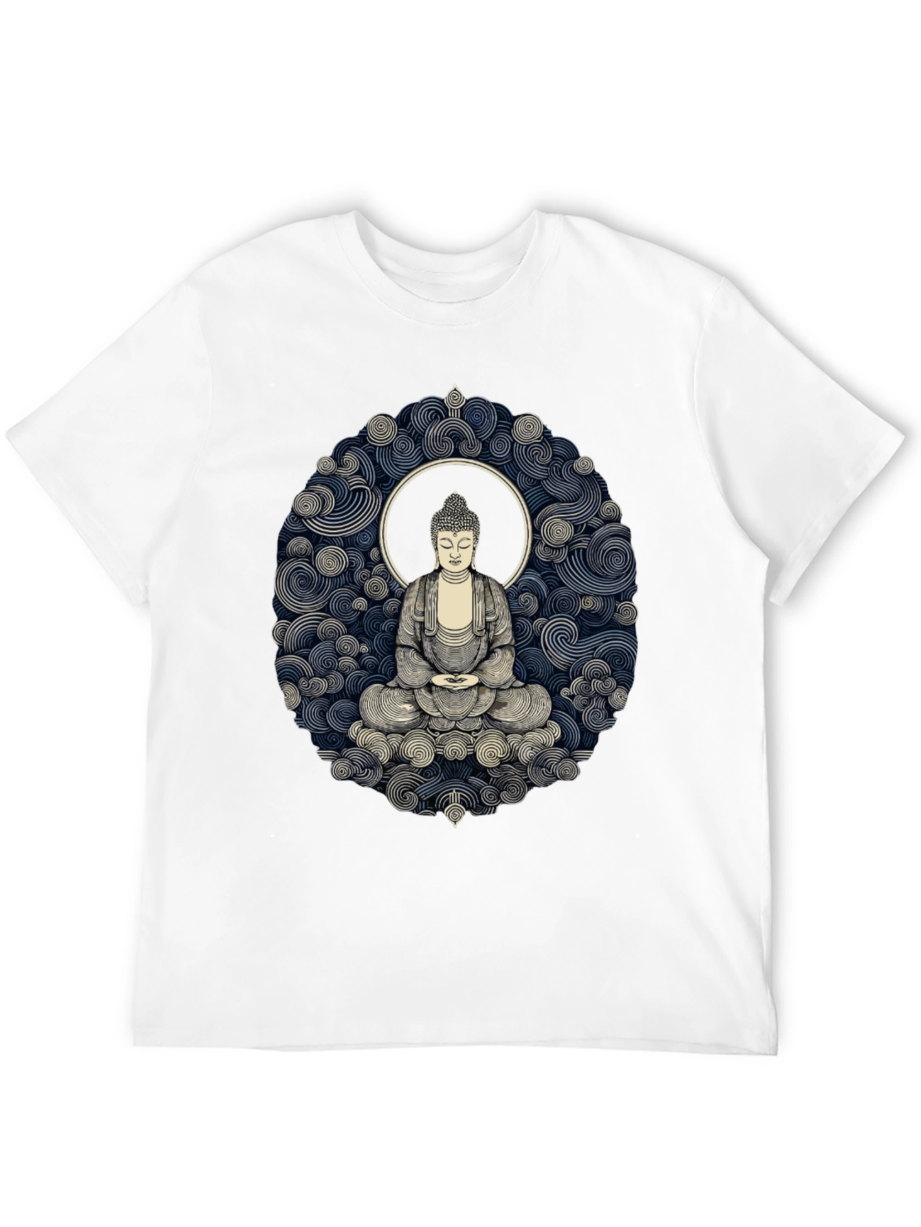Buddha Graphic Black T-Shirt