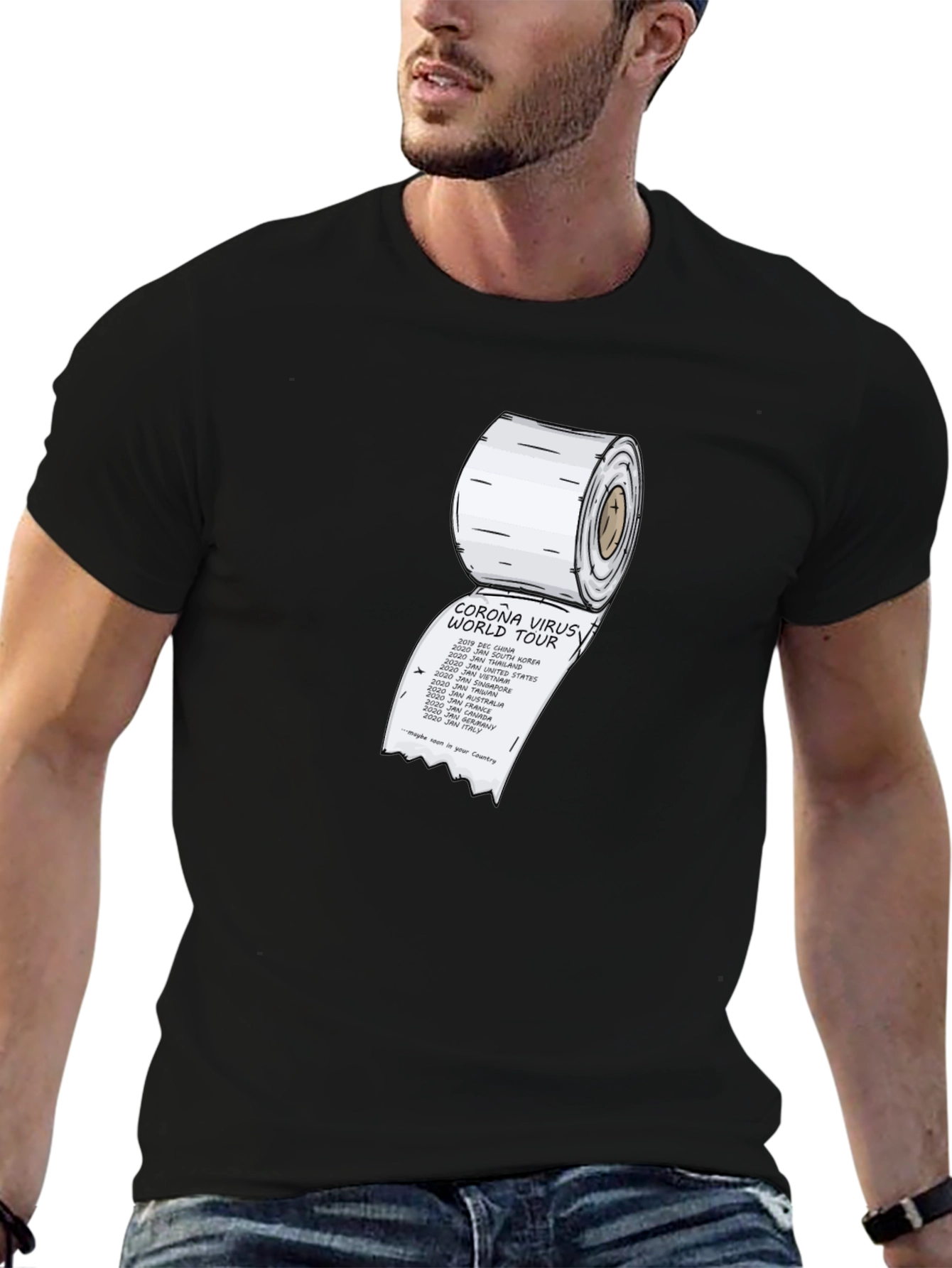 Corona Virus World Tour T-Shirt