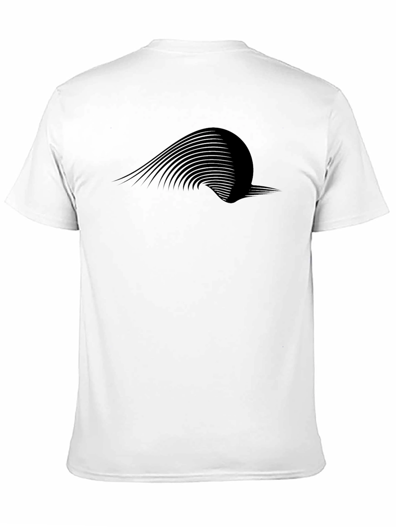 Modern Graphic Black T-Shirt