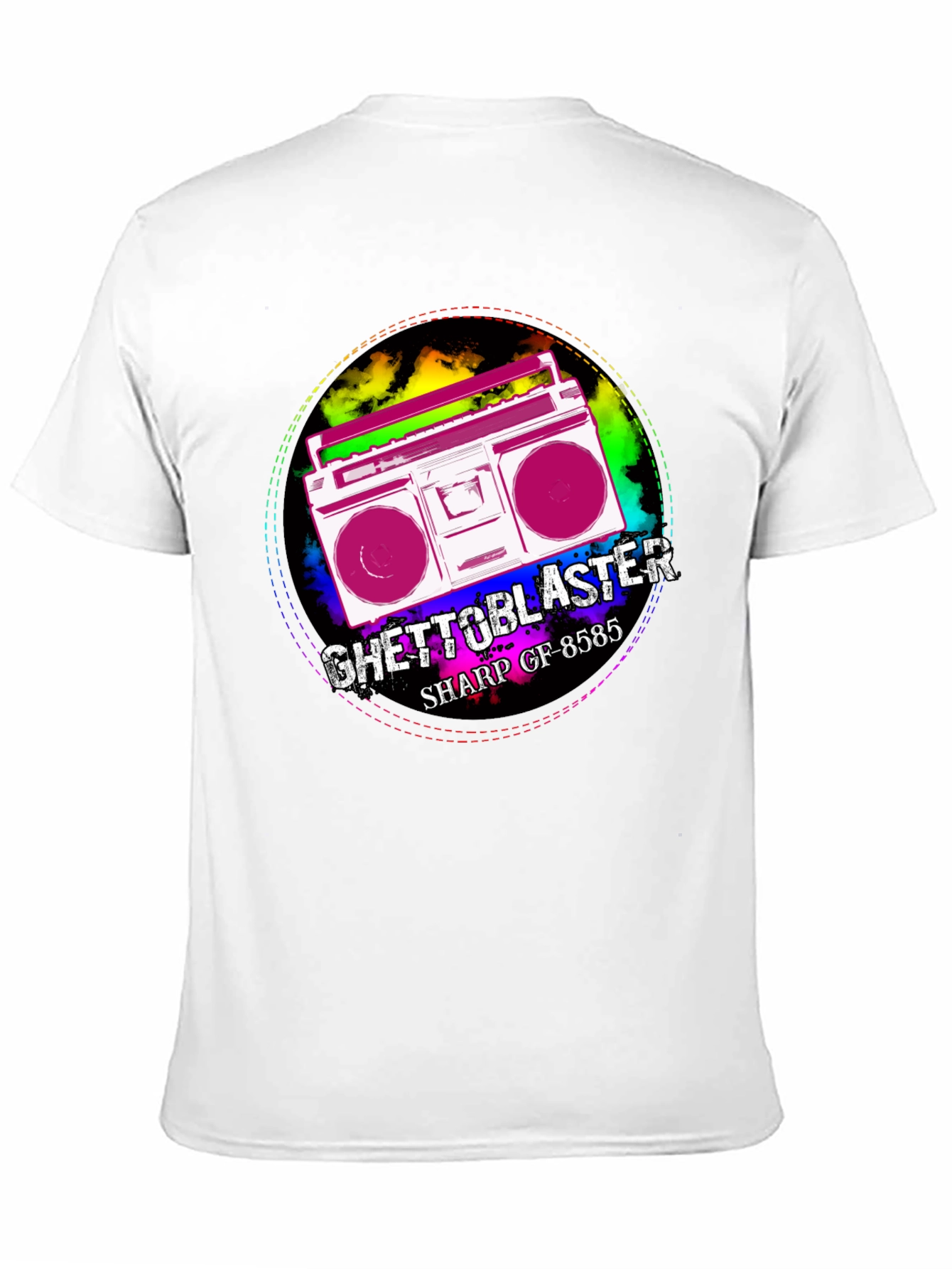 Retro Ghetto Blaster Graphic Tee