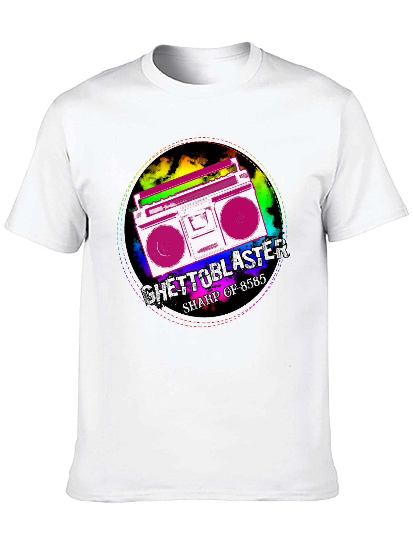 Retro Ghetto Blaster Graphic Tee