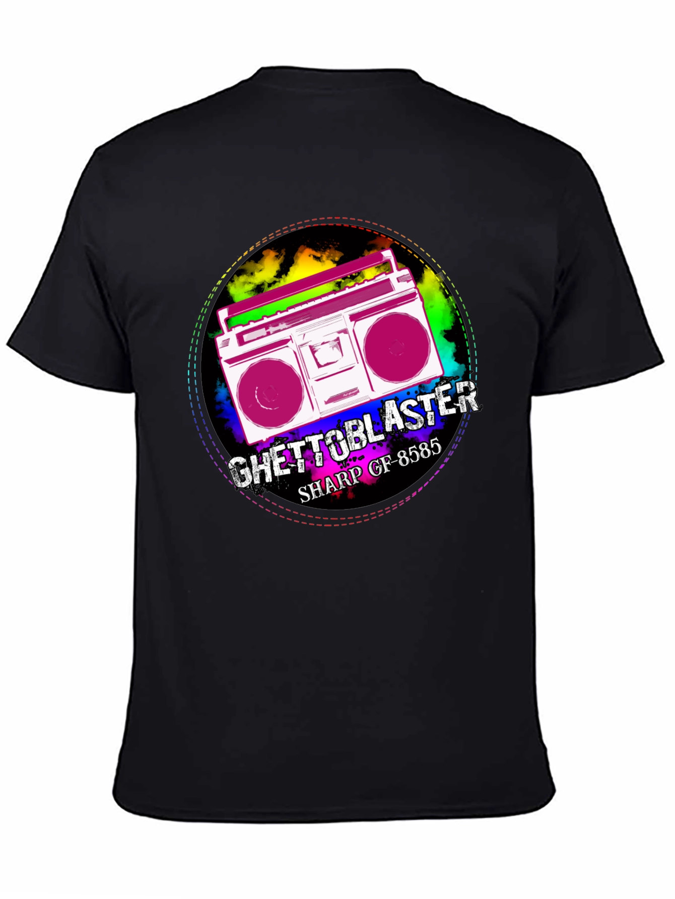 Retro Ghetto Blaster Graphic Tee