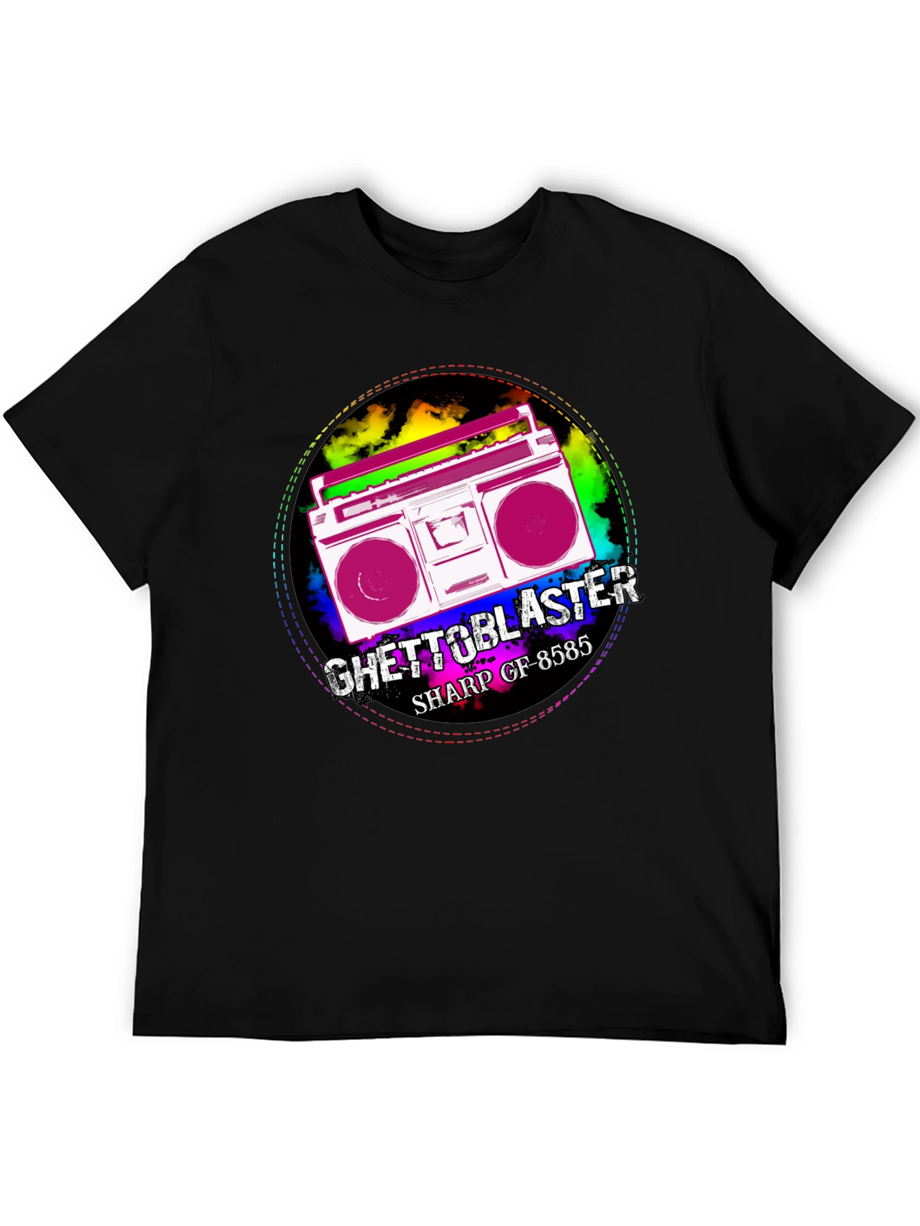 Retro Ghetto Blaster Graphic Tee