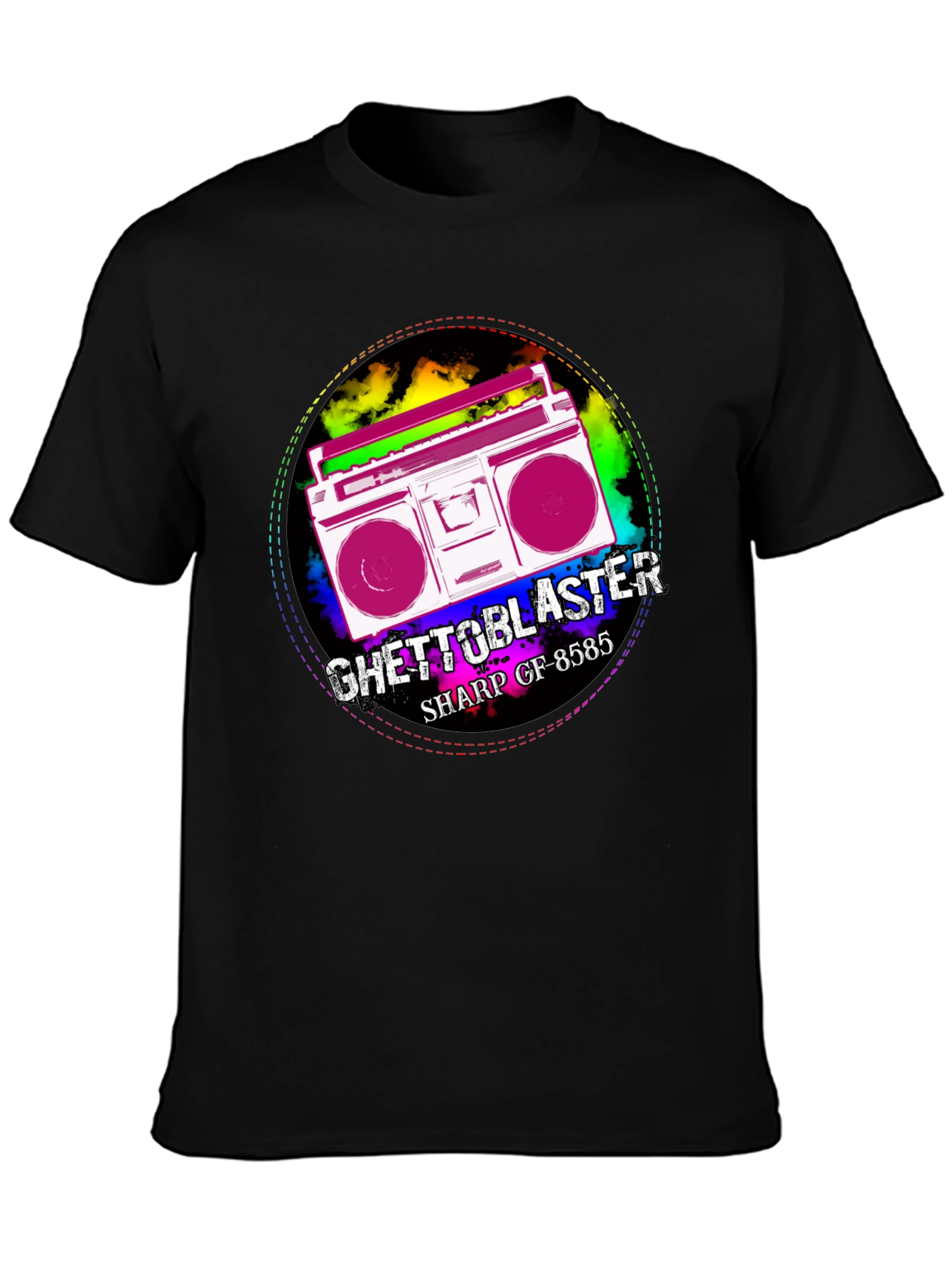 Retro Ghetto Blaster Graphic Tee