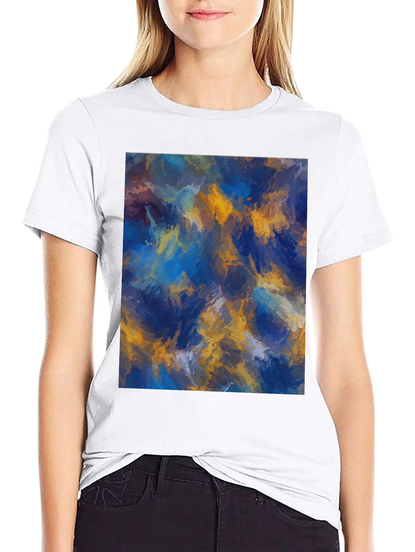 Abstract Art Tee - Artistic Expression