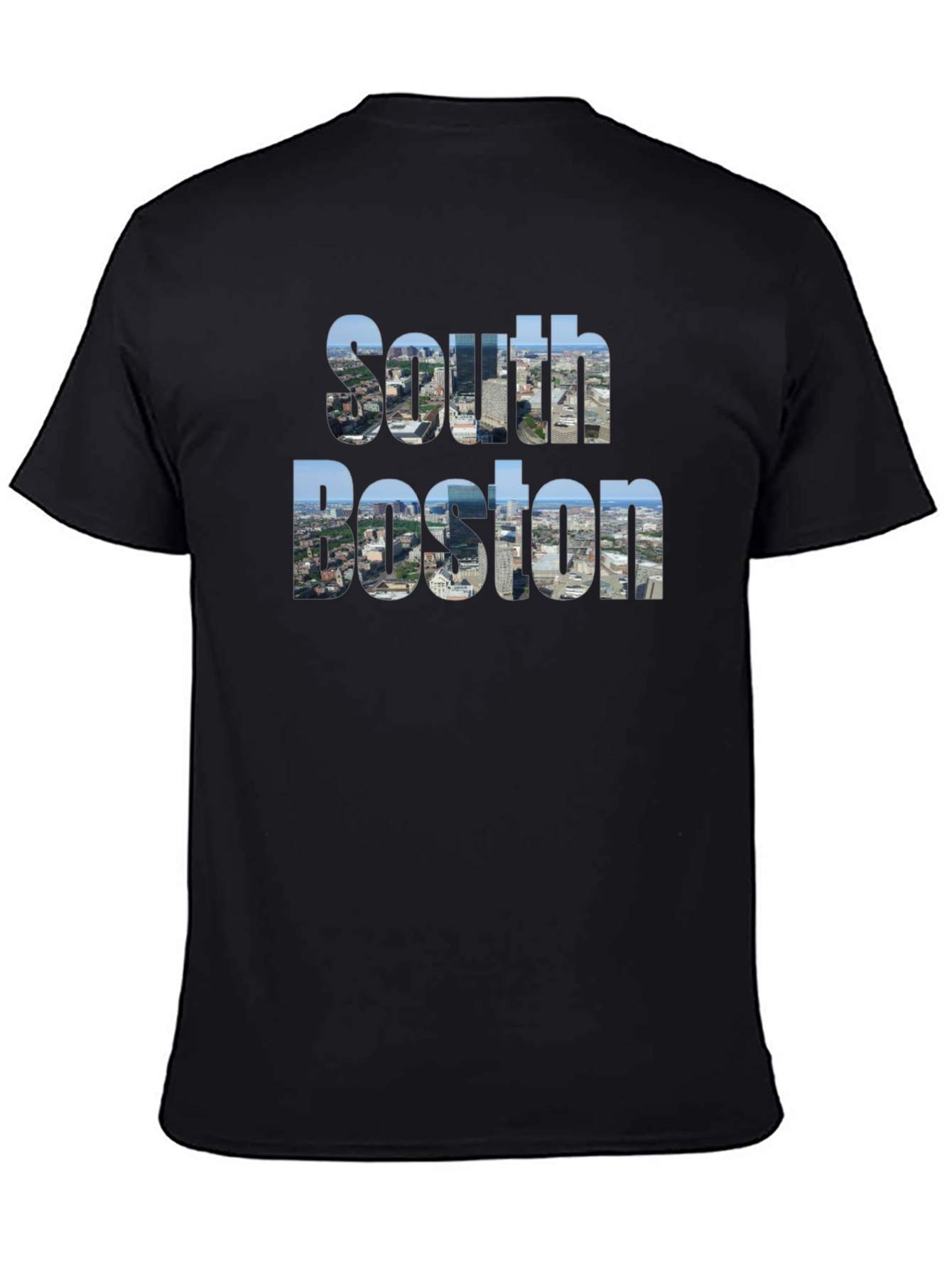 South Boston Graphic T-Shirt - Cityscape Design