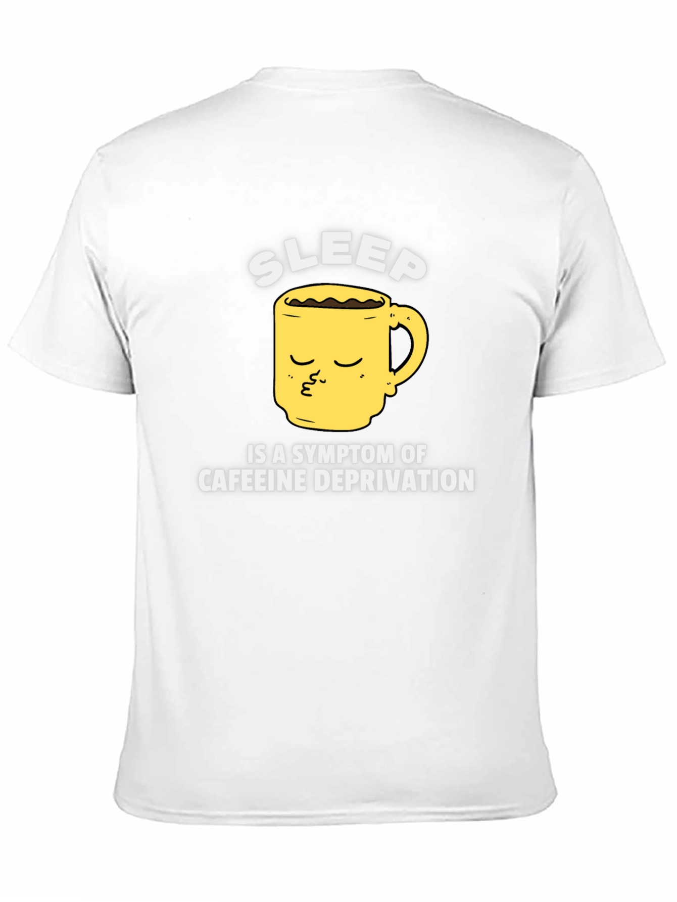 Sleep Caffeine Deprivation Graphic T-Shirt
