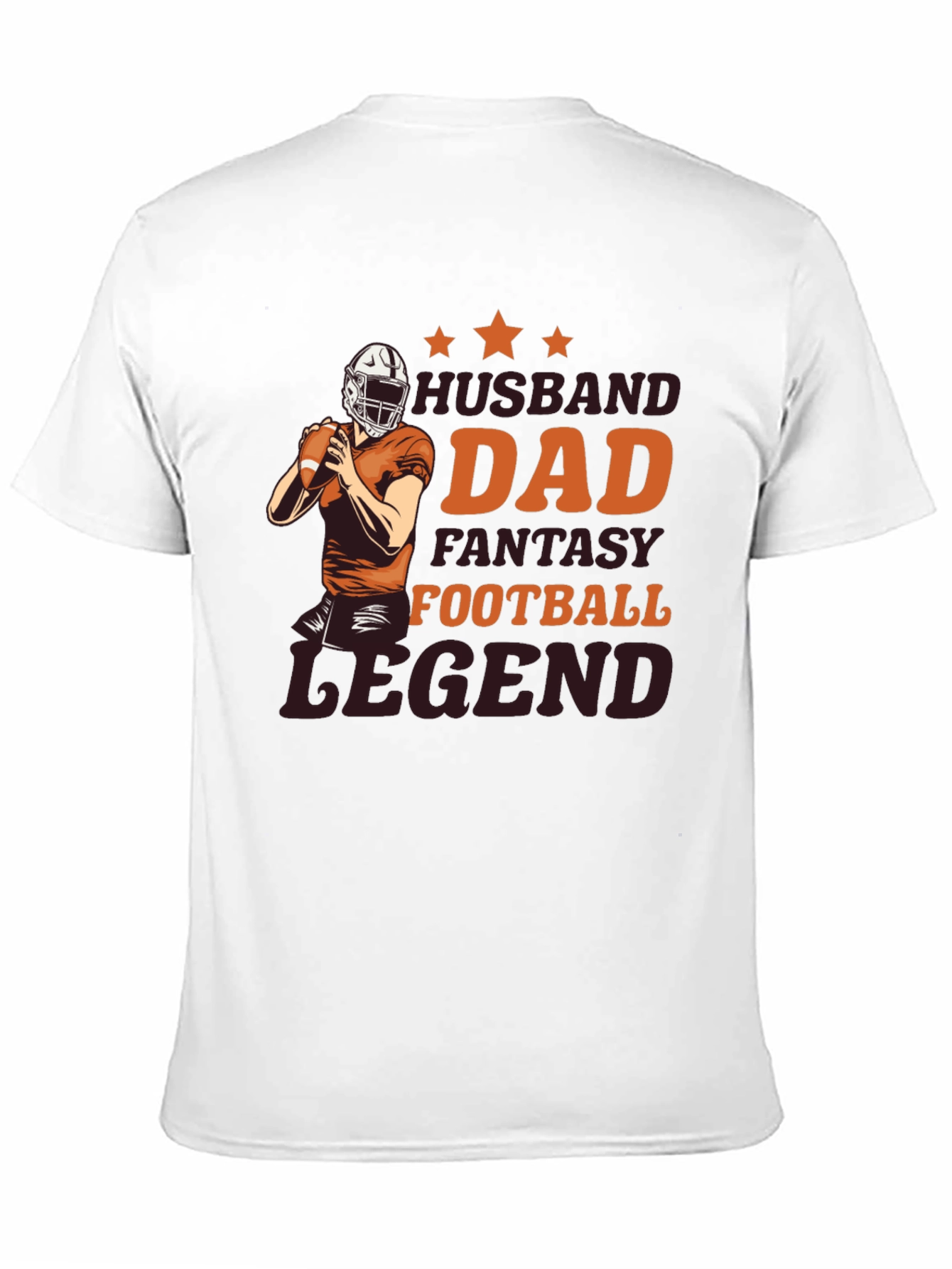 Husband Dad Fantasy Football Legend T-Shirt