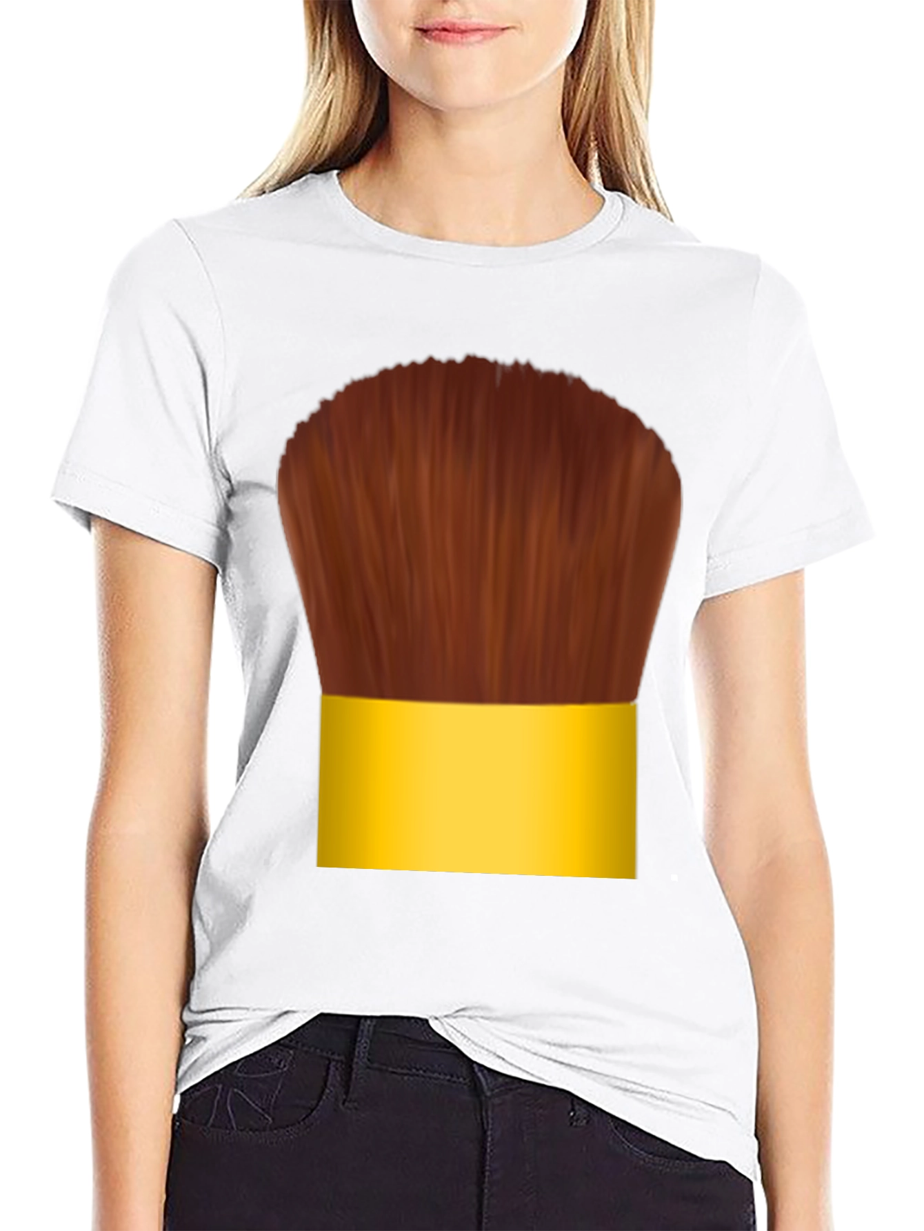 Makeup Brush Graphic T-Shirt - Unique Style