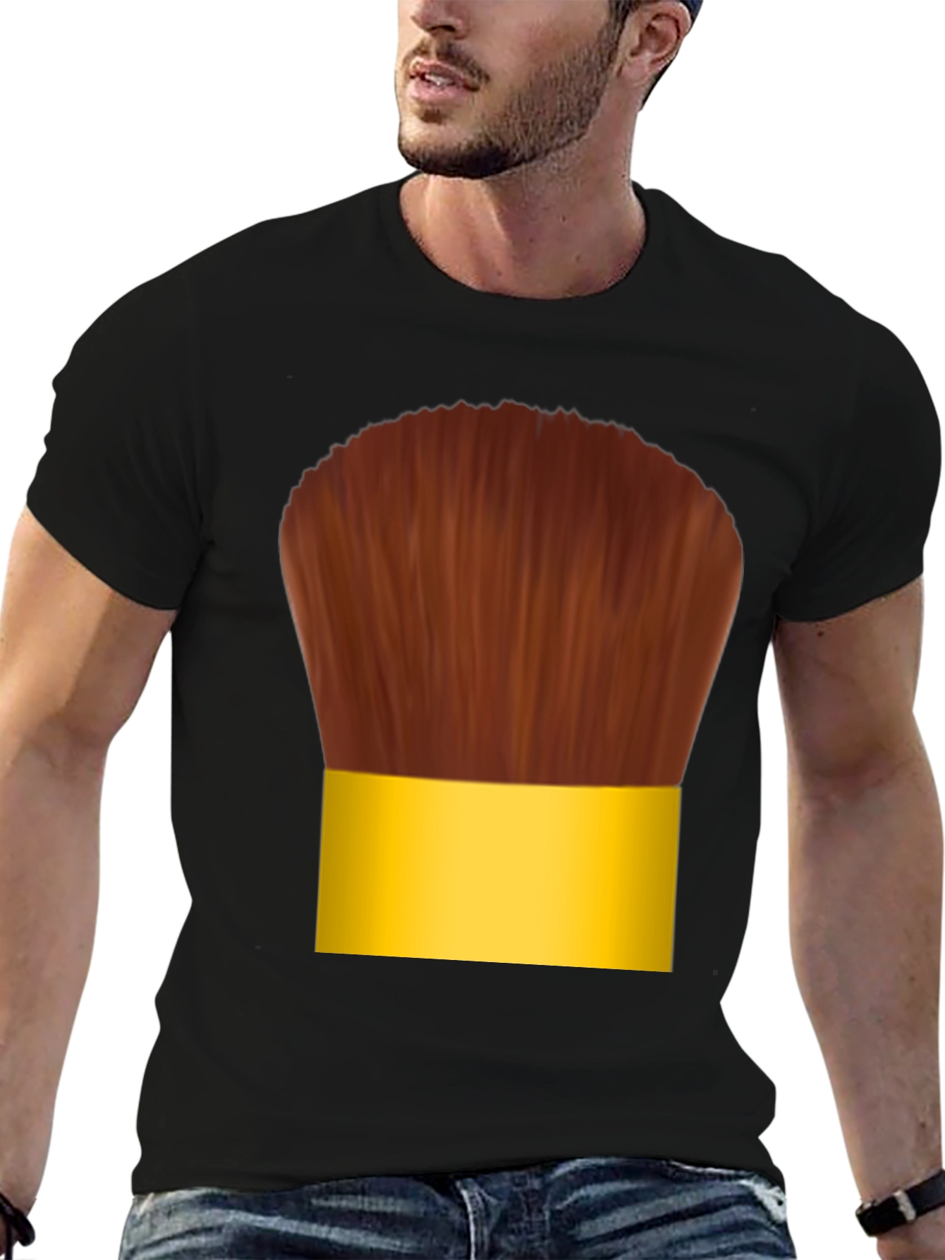 Makeup Brush Graphic T-Shirt - Unique Style