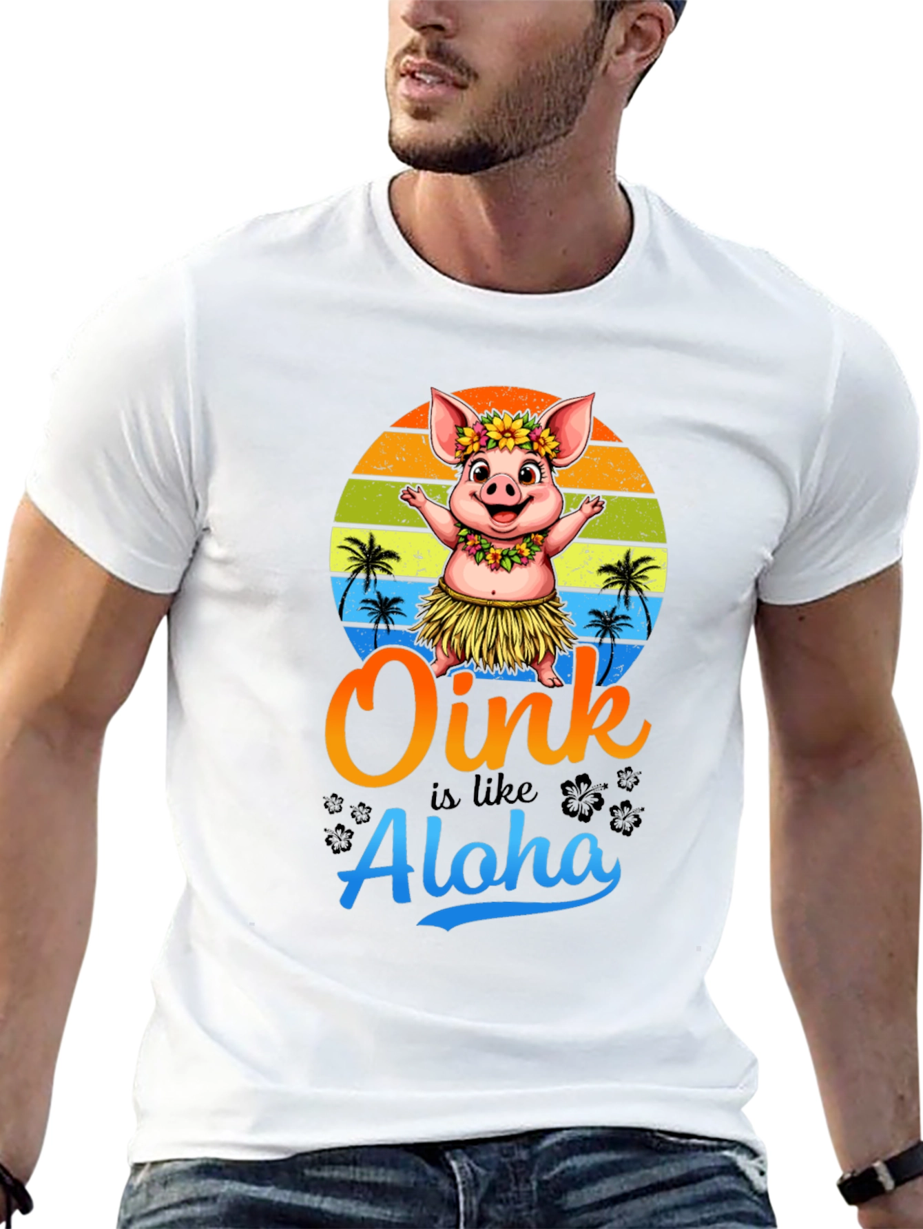Oink is Like Aloha Pig T-Shirt