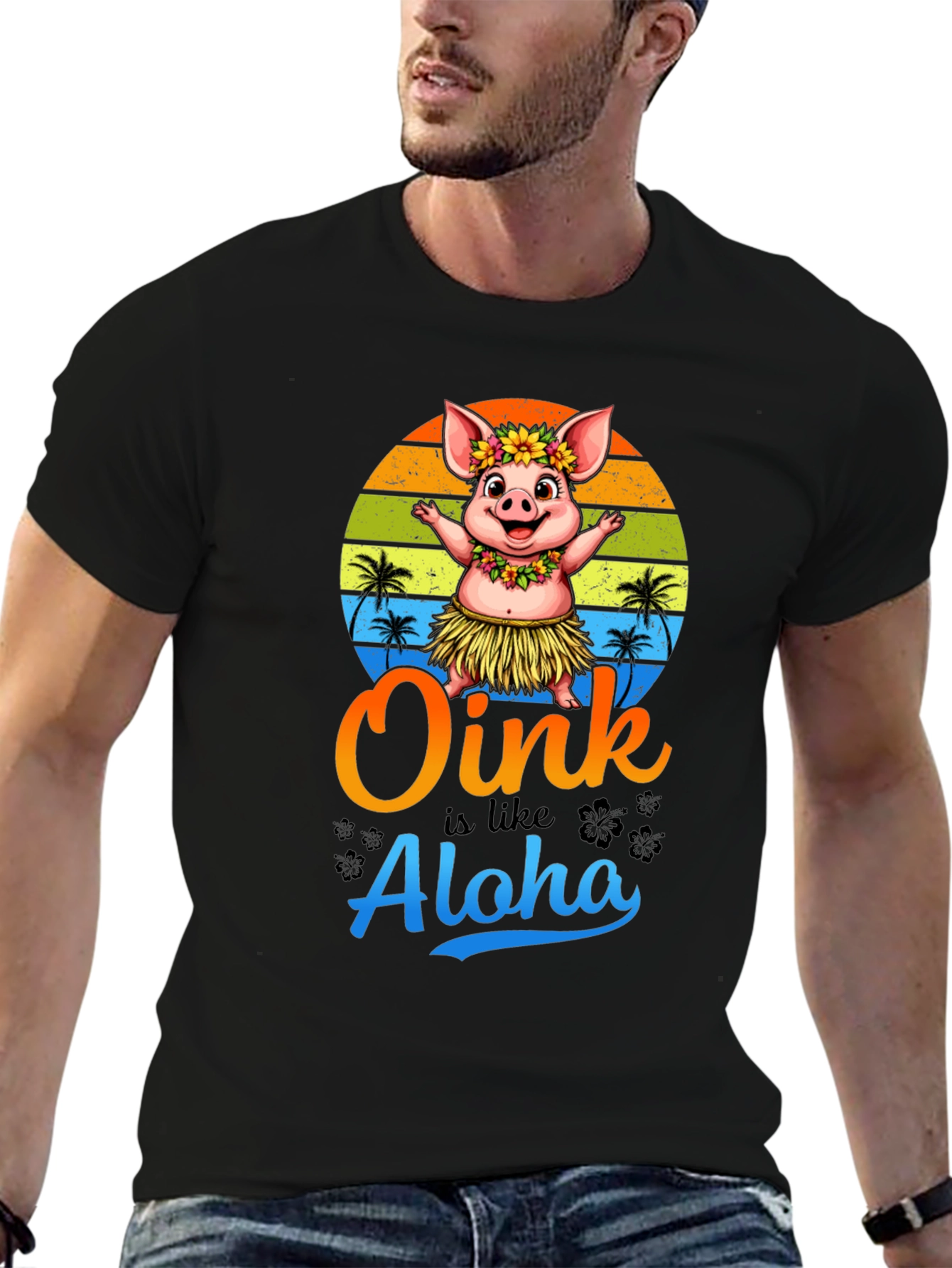 Oink is Like Aloha Pig T-Shirt