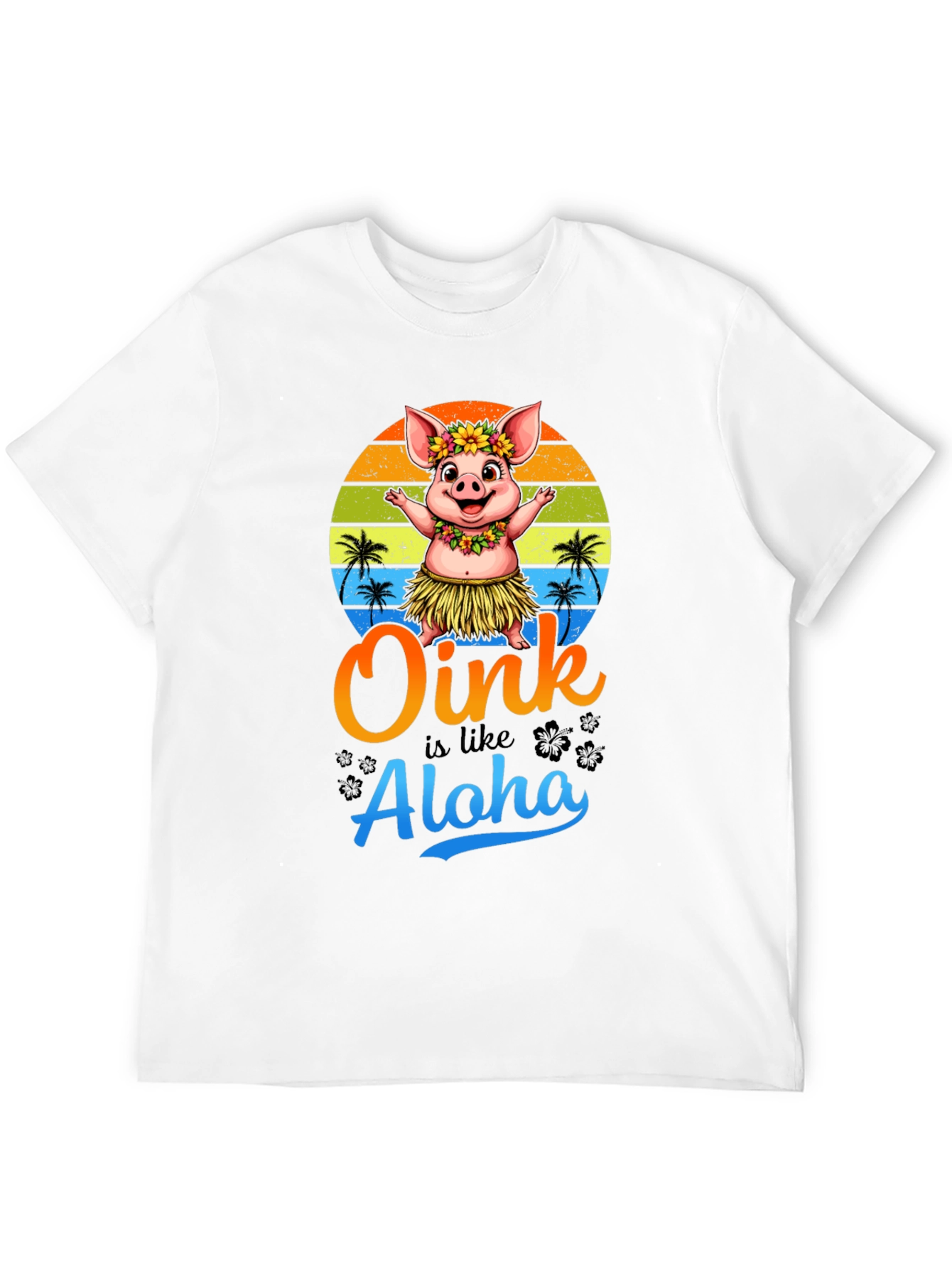Oink is Like Aloha Pig T-Shirt