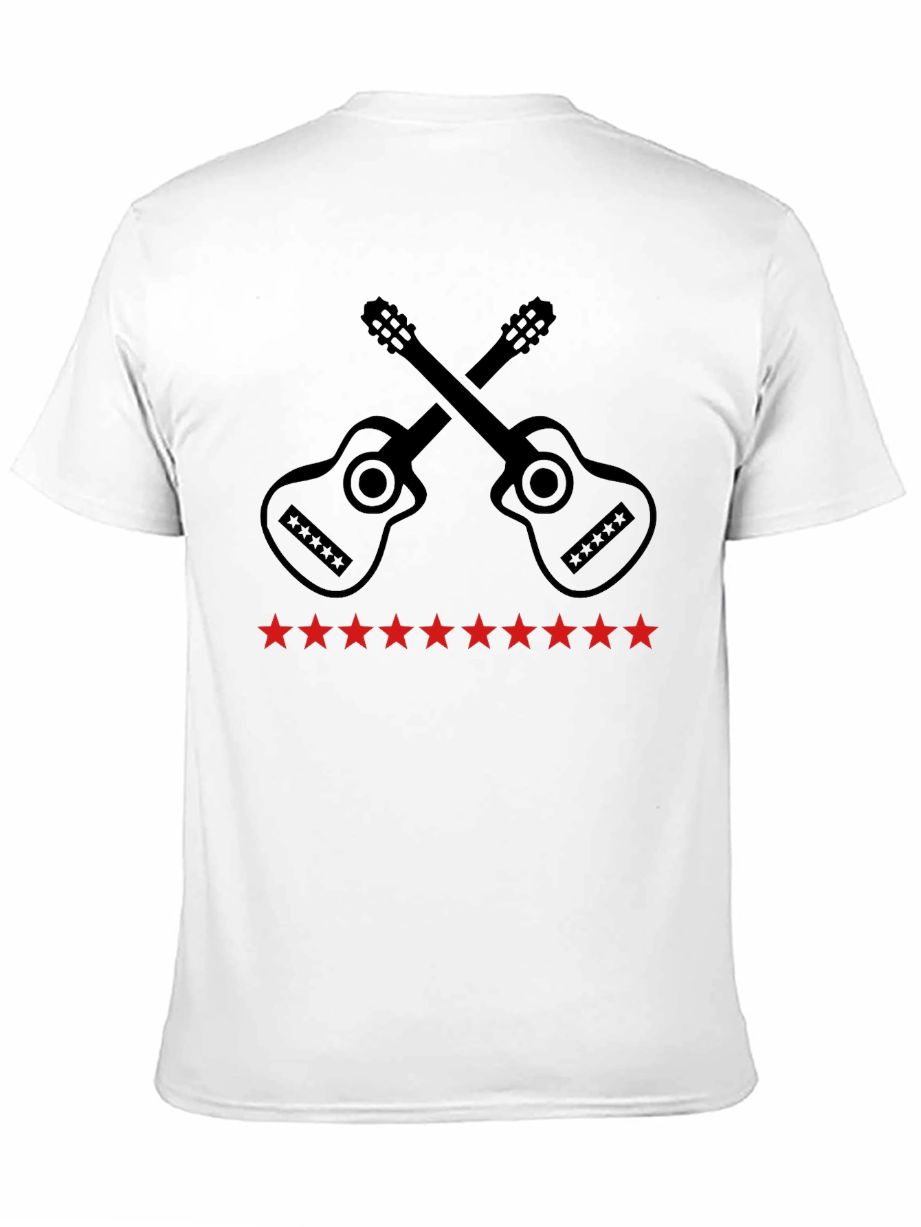 Guitar Star Graphic Tee - Black