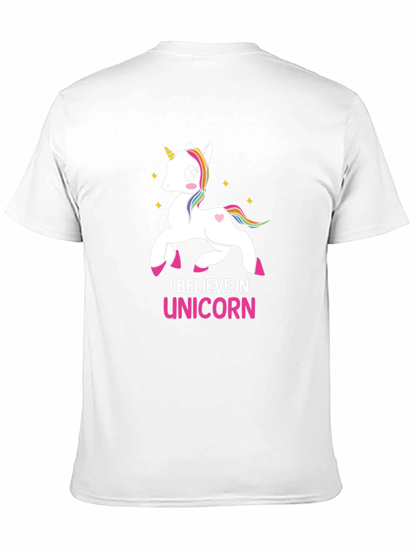 I Believe In Unicorns Black T-Shirt