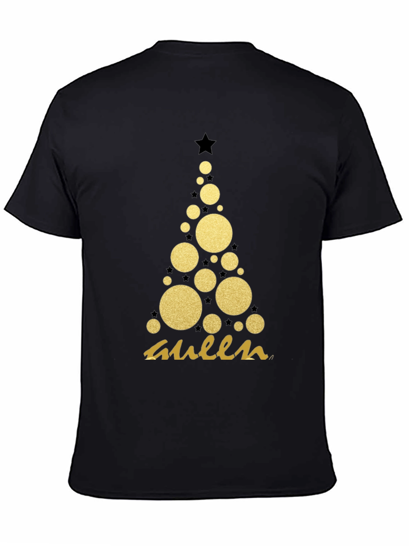 Queen Christmas Tree Graphic Tee - Holiday Gift