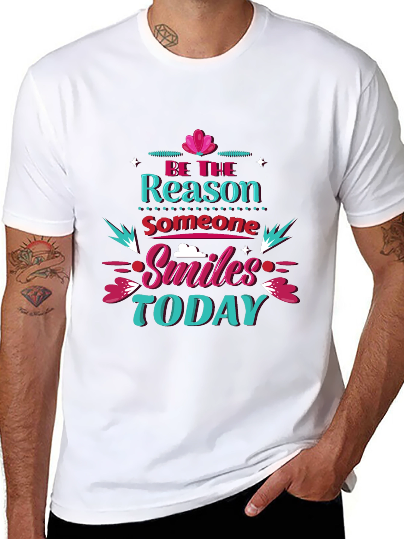 Be the Reason Someone Smiles Today Graphic Tee