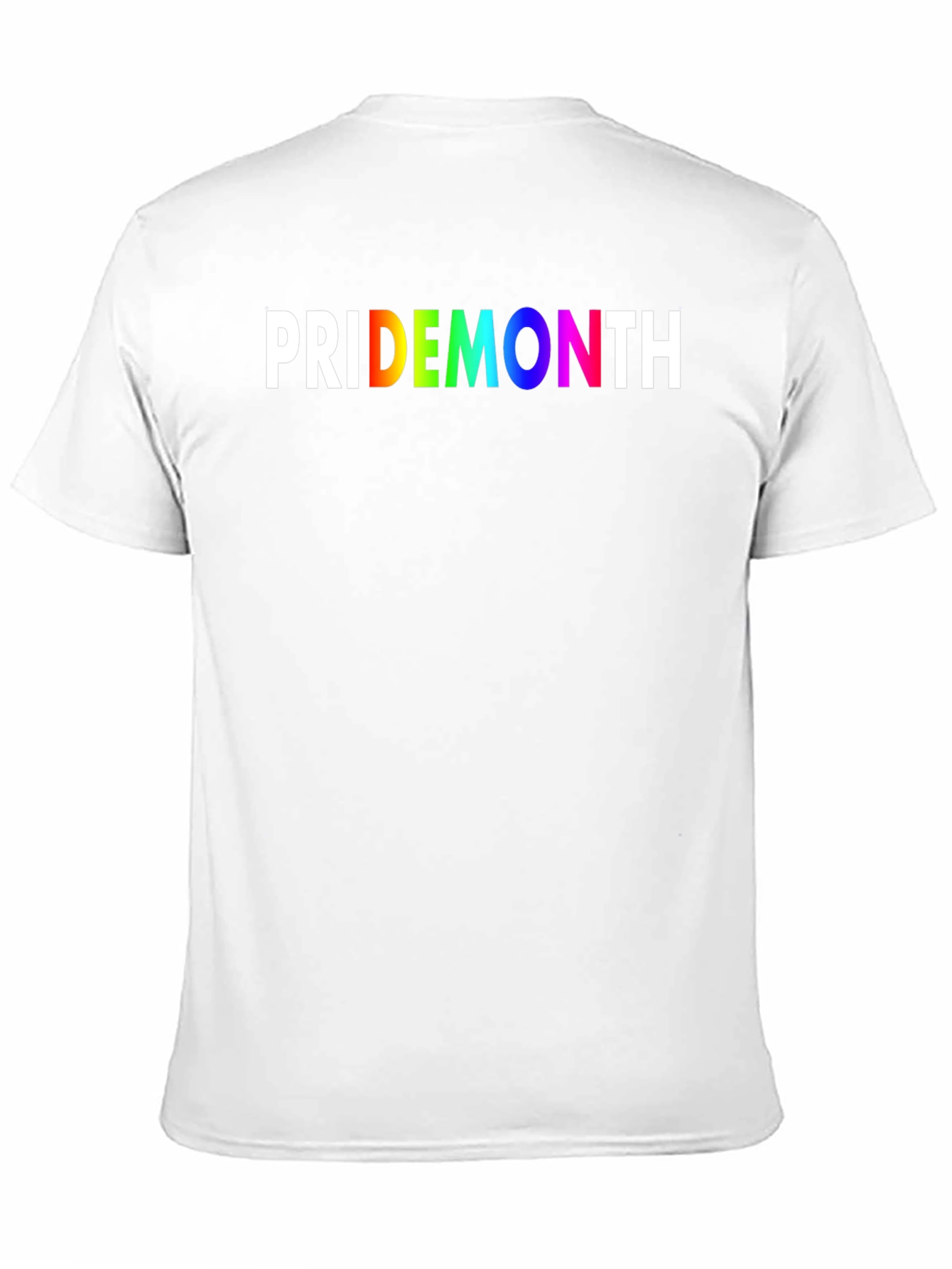 Pride Month T-Shirt - Rainbow Text