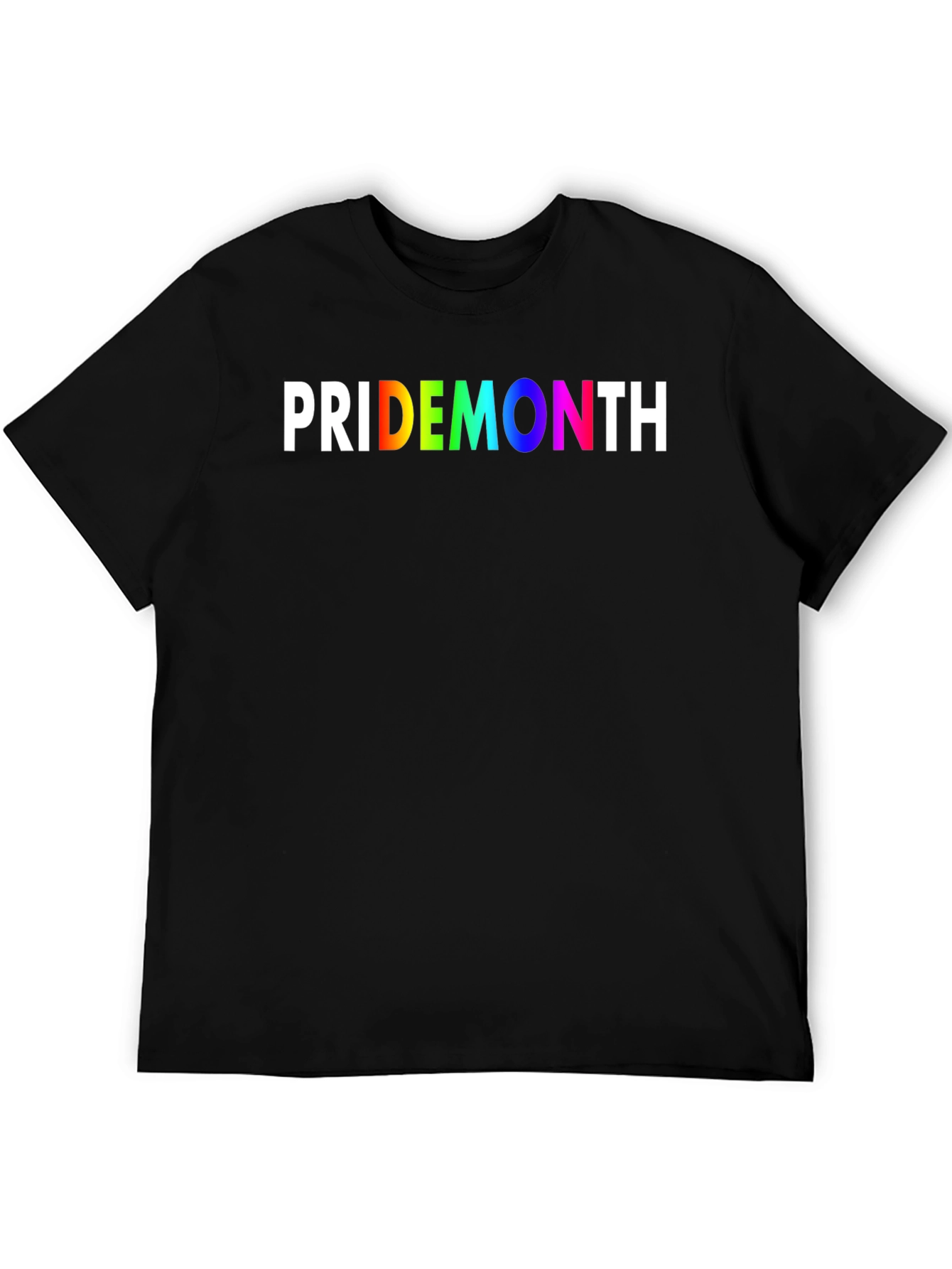 Pride Month T-Shirt - Rainbow Text