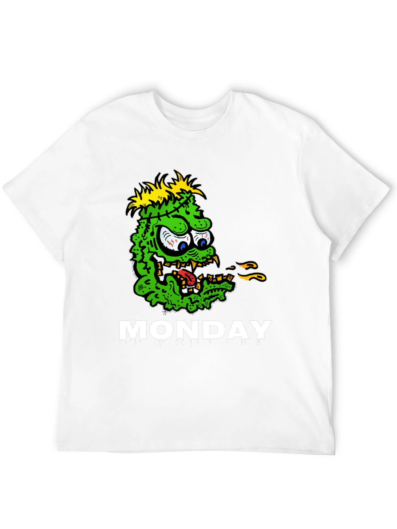 Monster Monday Graphic Tee - Black
