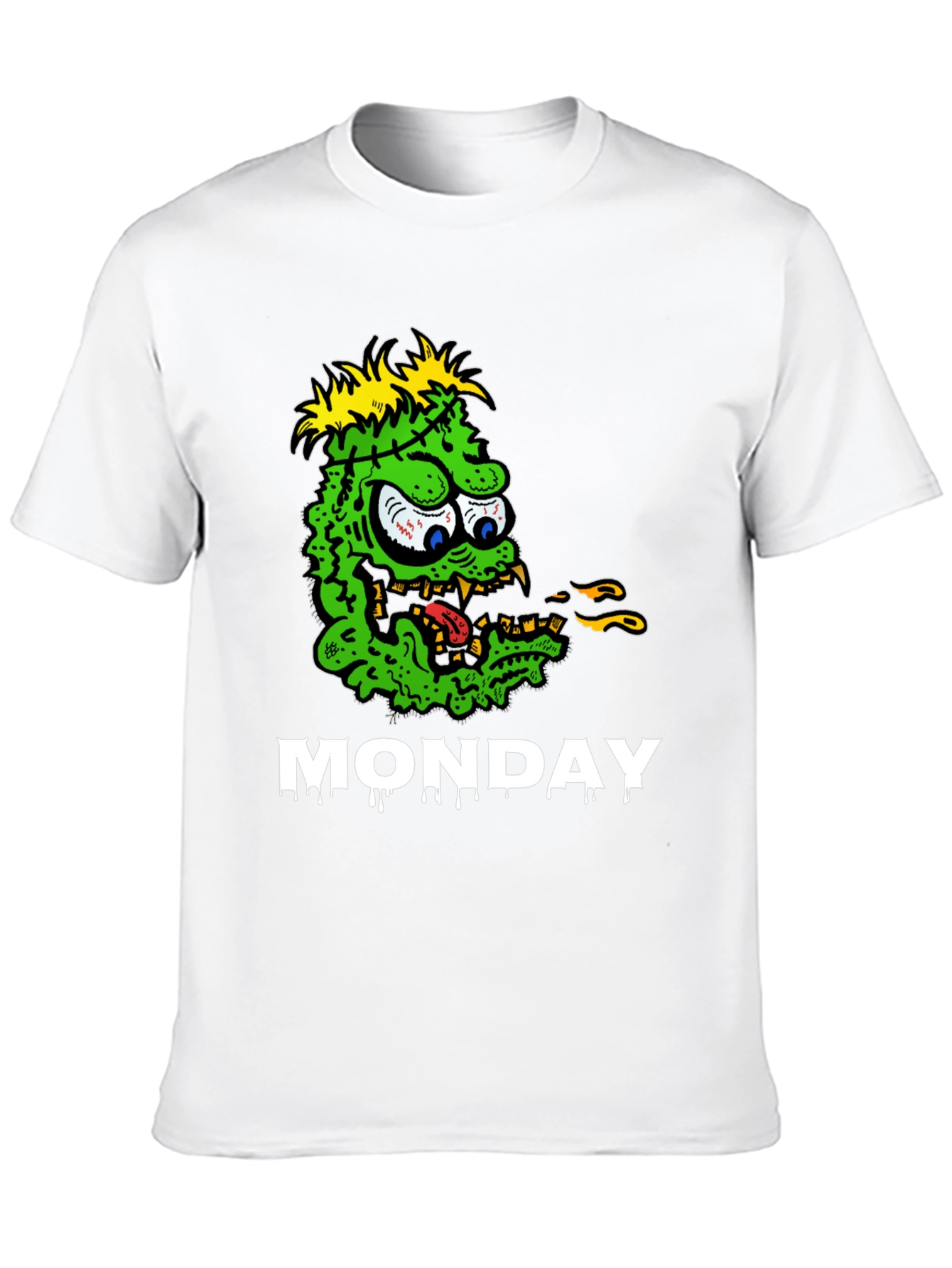 Monster Monday Graphic Tee - Black