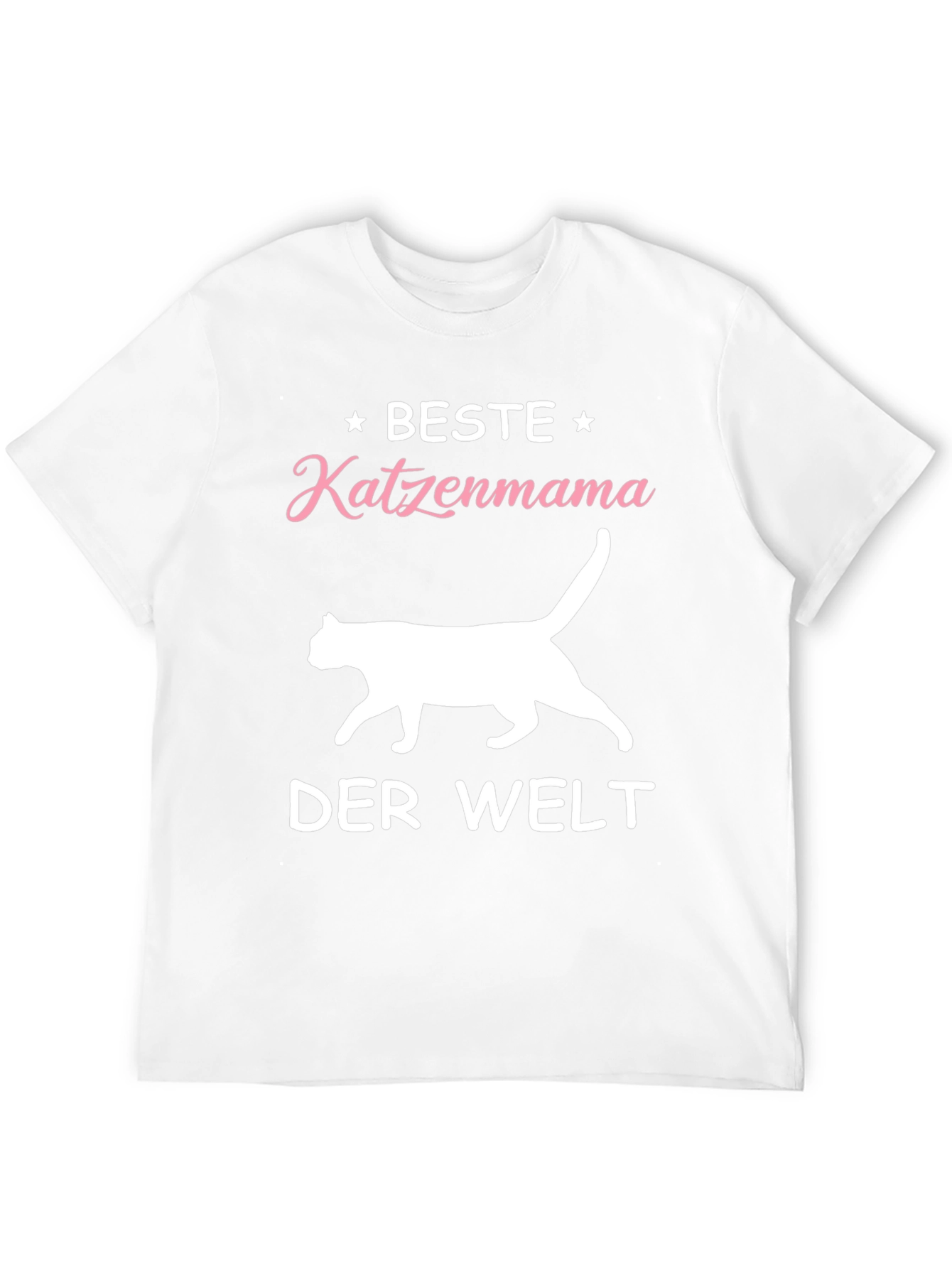 Beste Katzenmama T-Shirt - Cat Lover Tee