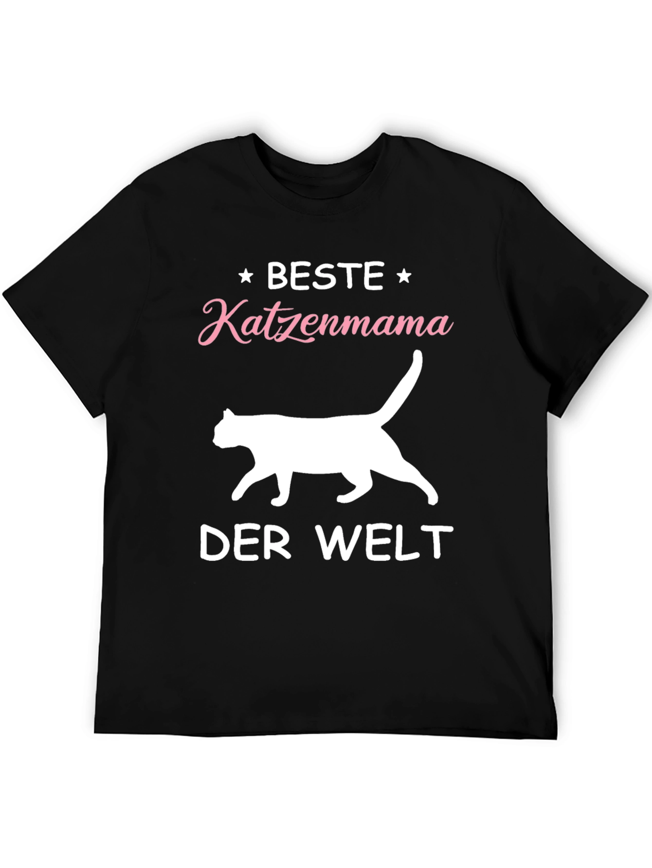 Beste Katzenmama T-Shirt - Cat Lover Tee