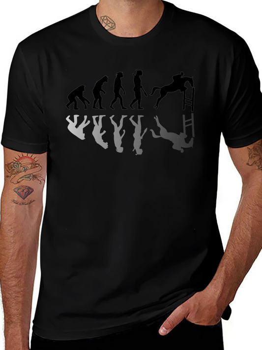 Equestrian Evolution T-Shirt - Horse Riding Humor