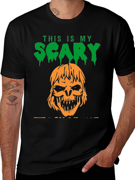 Scary Pumpkin Halloween T-Shirt