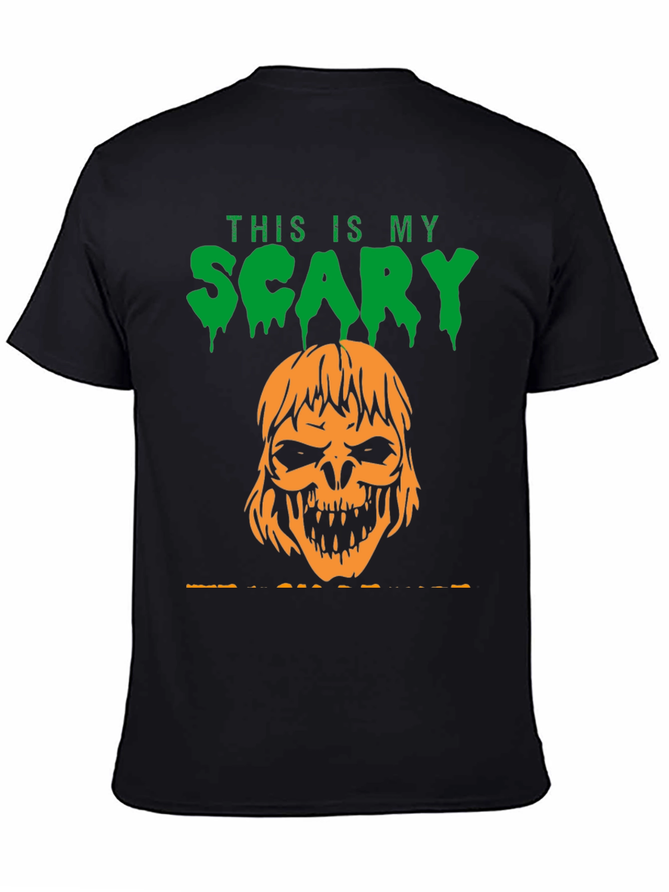 Scary Pumpkin Halloween T-Shirt