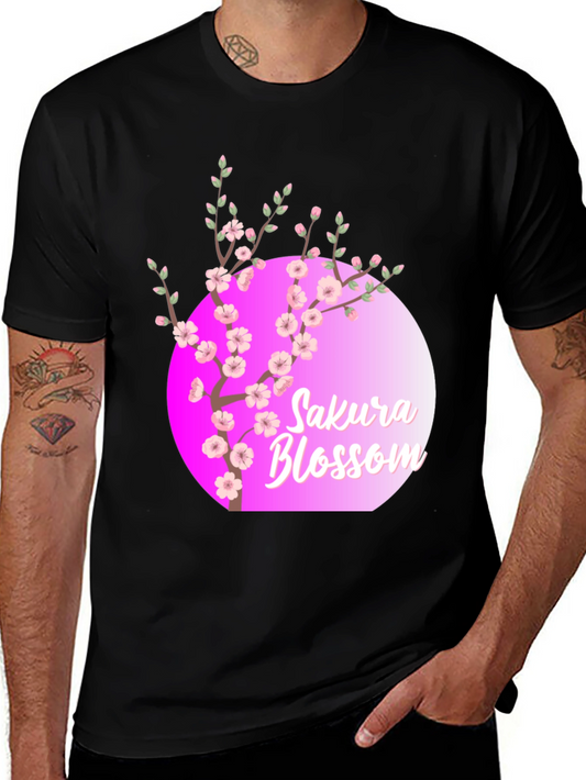 Sakura Blossom T-Shirt - Floral Design