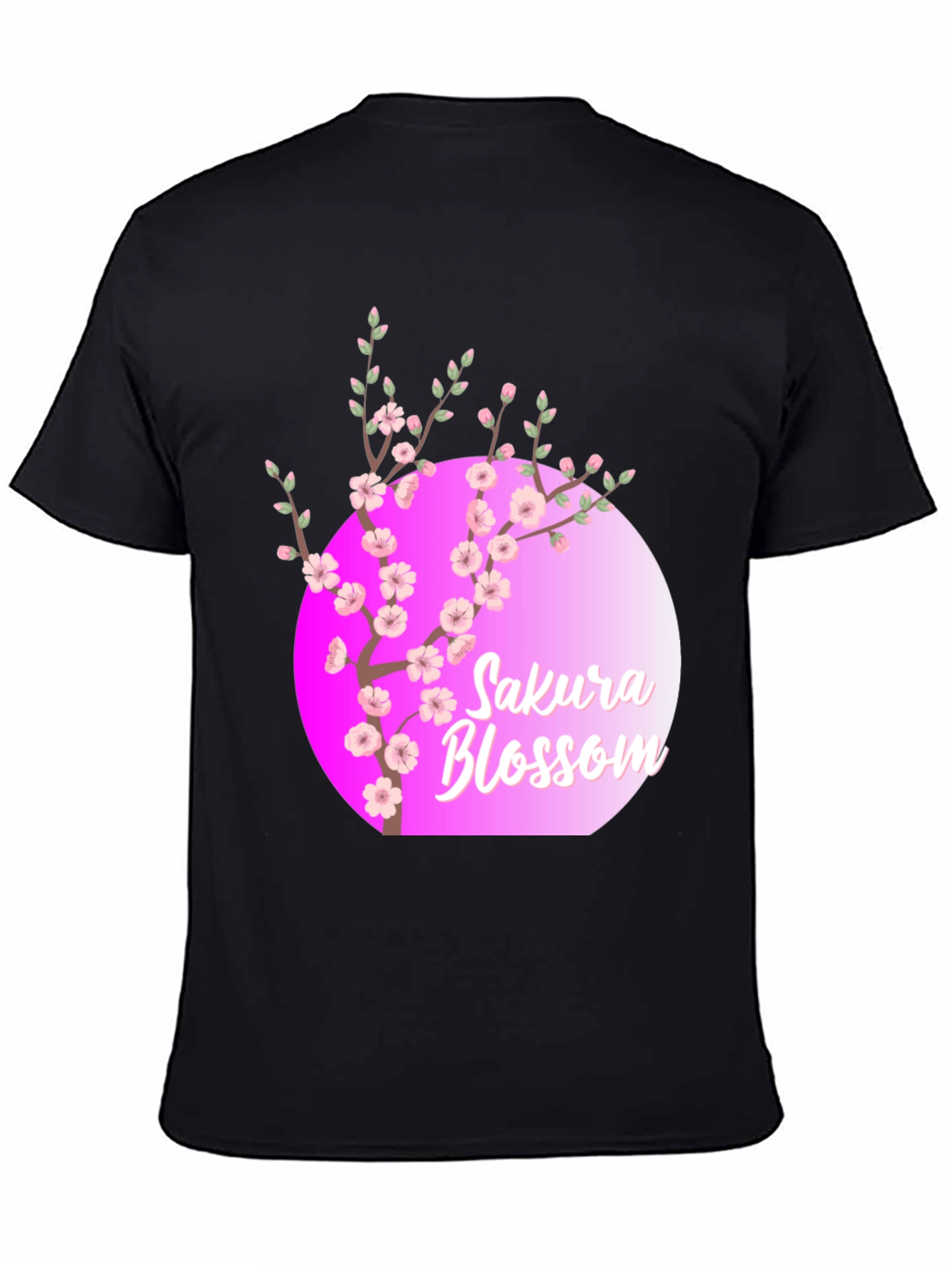 Sakura Blossom T-Shirt - Floral Design