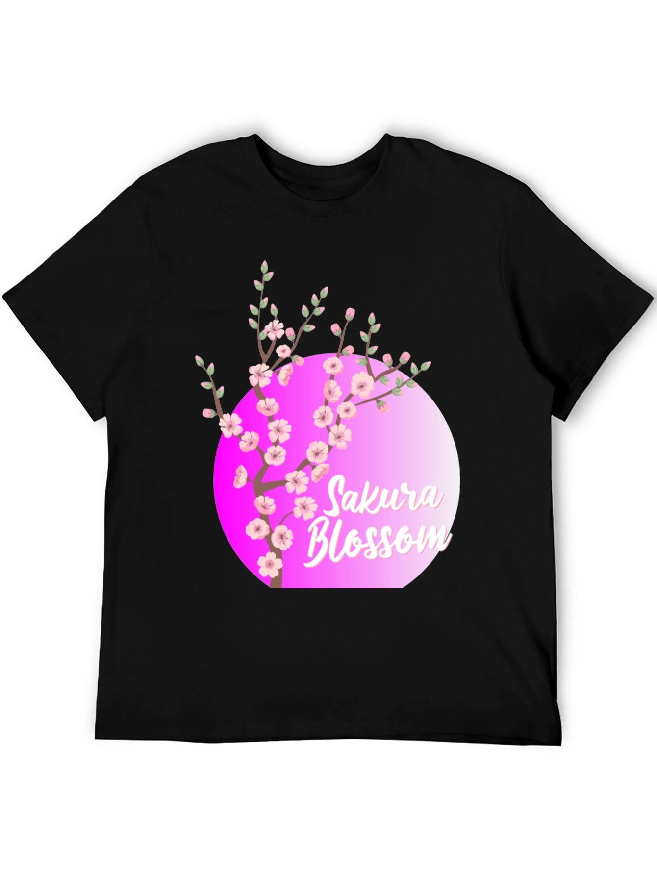 Sakura Blossom T-Shirt - Floral Design