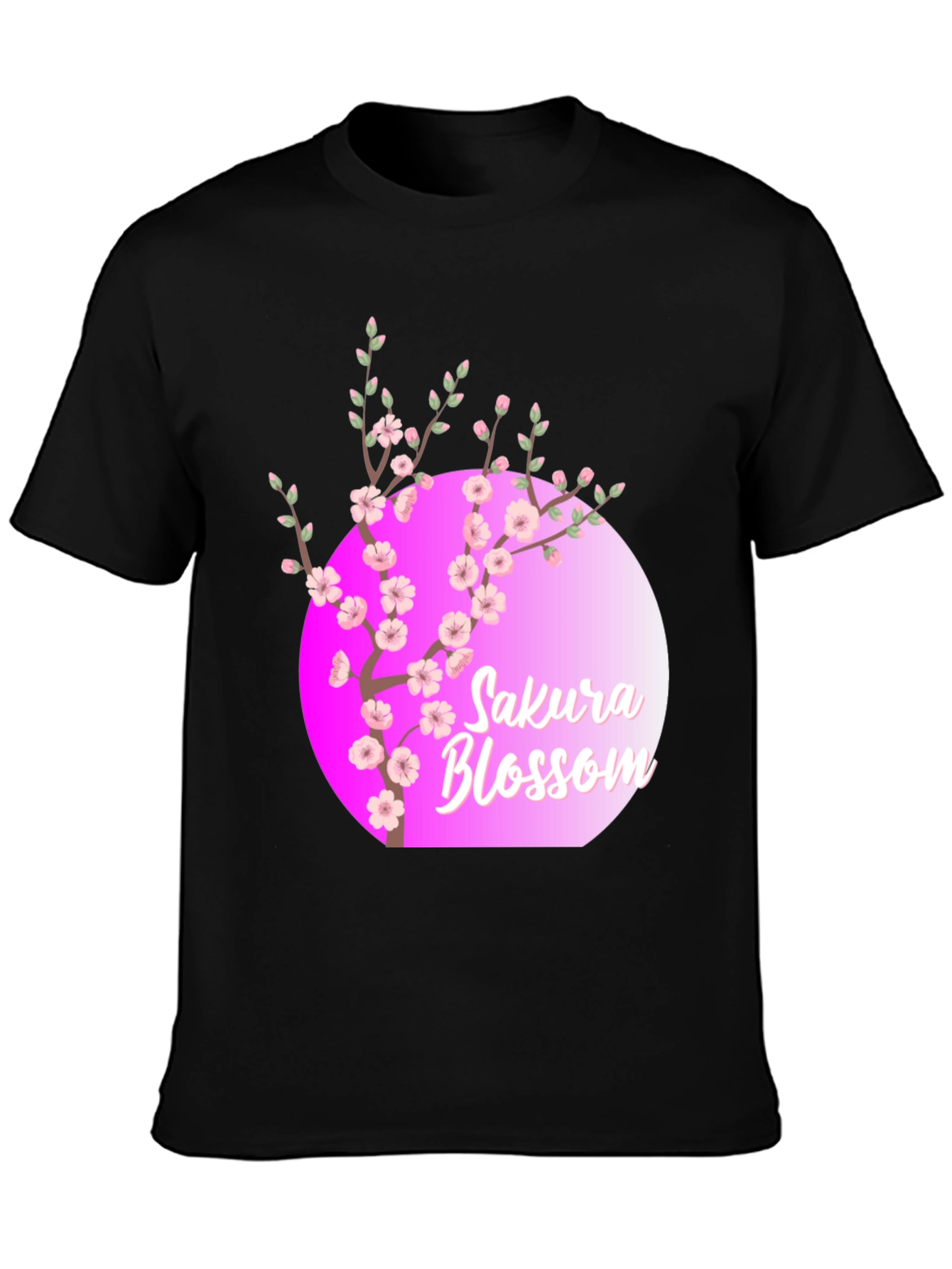 Sakura Blossom T-Shirt - Floral Design