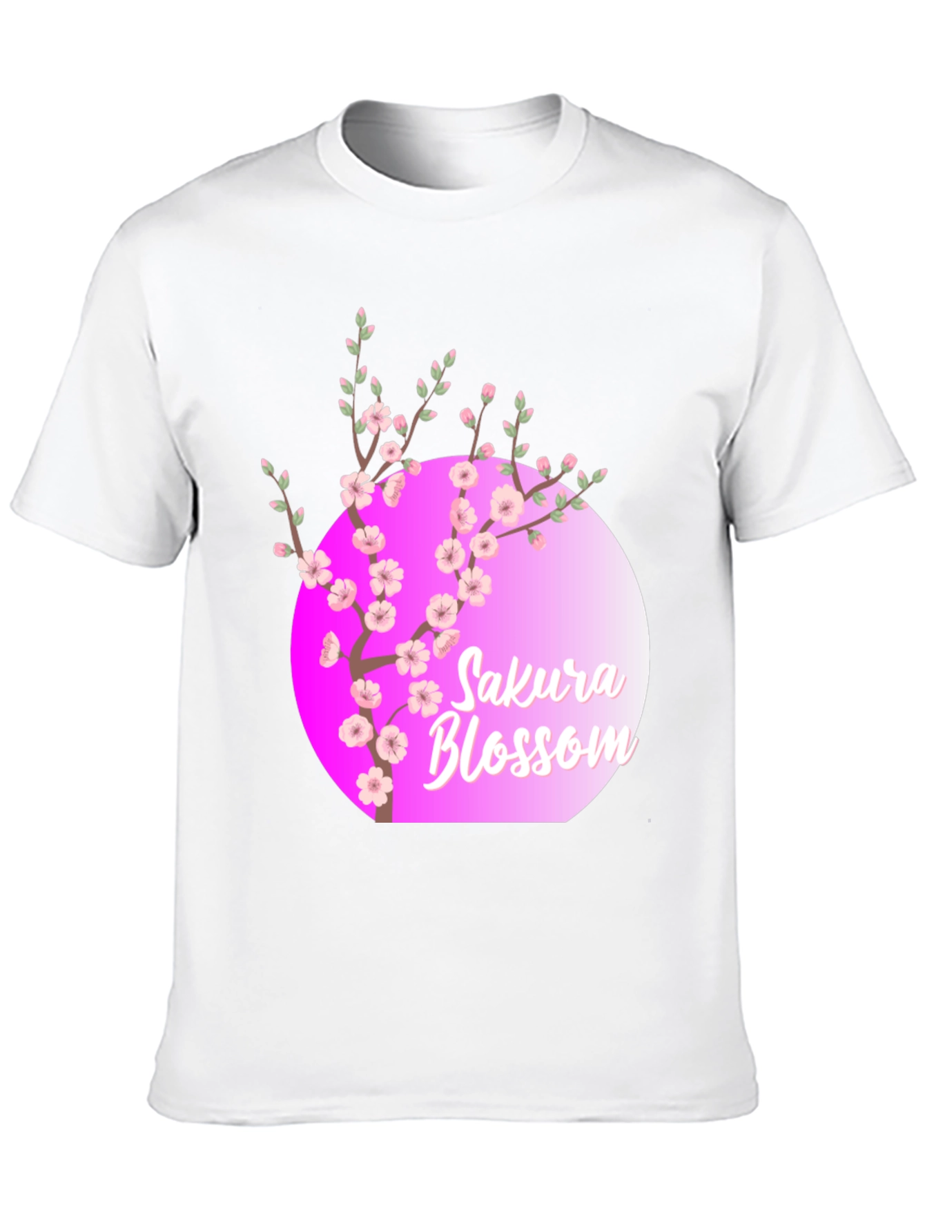 Sakura Blossom T-Shirt - Floral Design